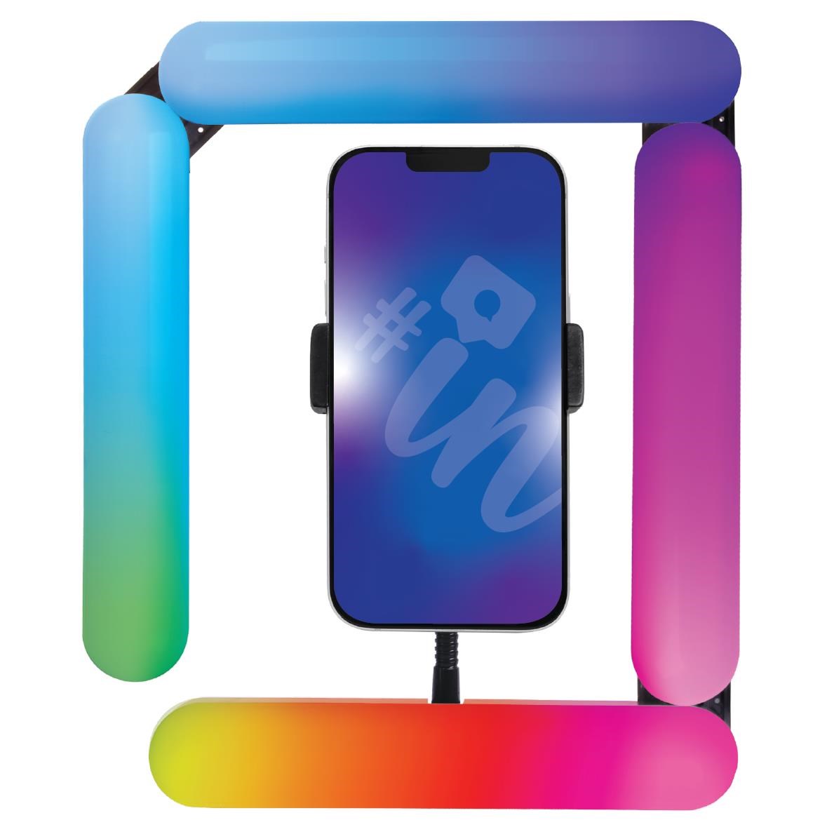Influencer RGBW Adjustable Light With Phone Mount