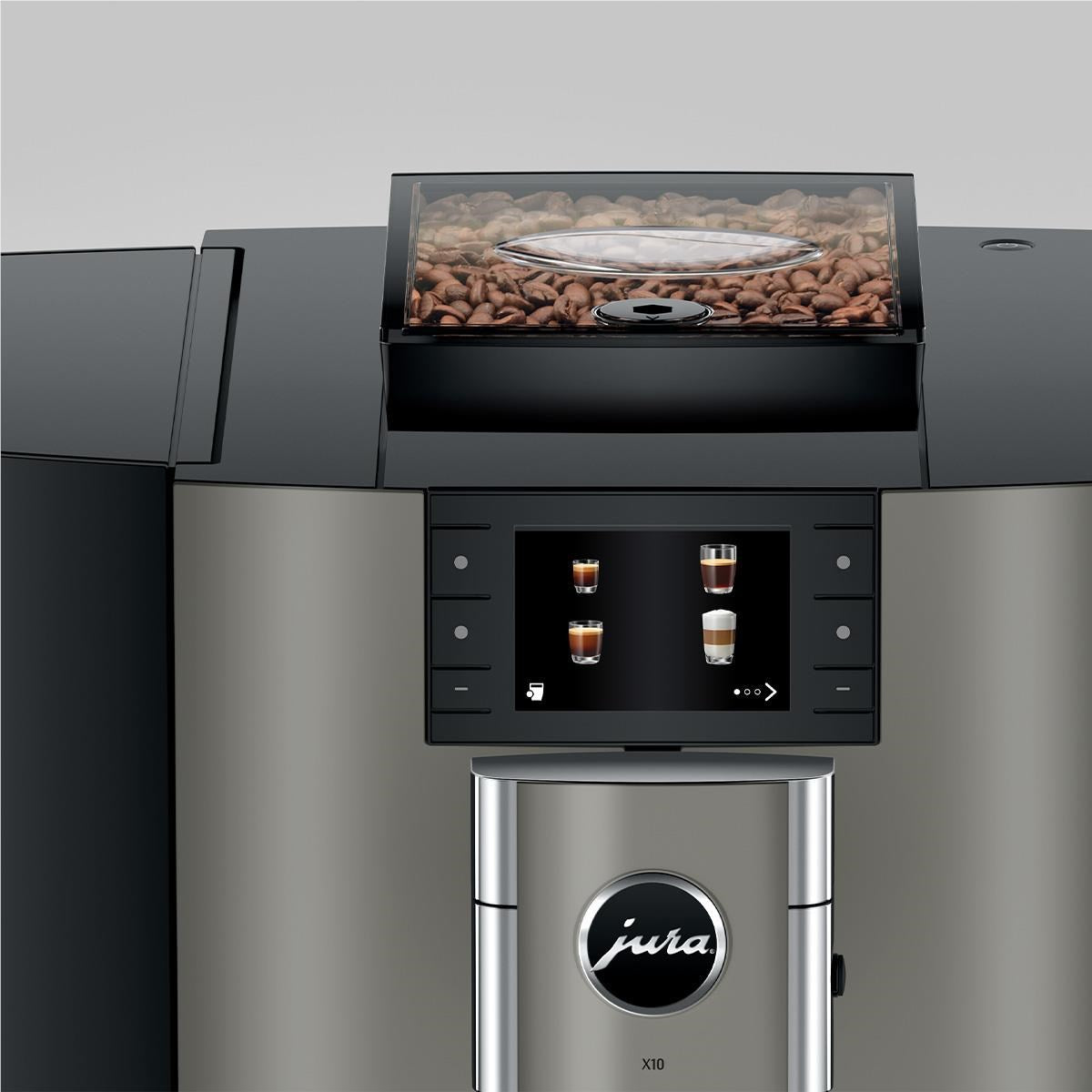 Jura 15668 X10 Professional Automatic Coffee Machine (Dark Inox)
