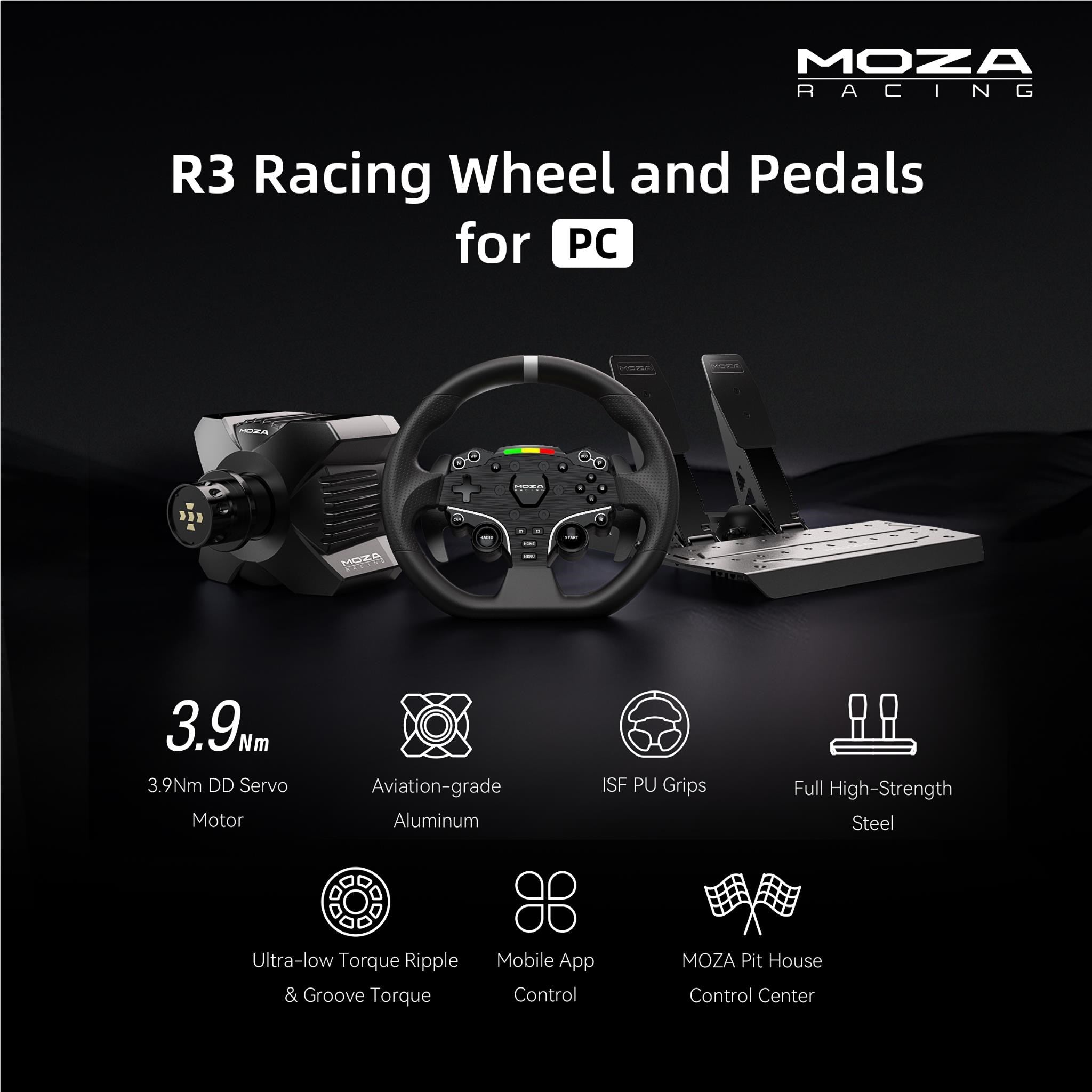 MOZA R3 Racing Bundle for PC