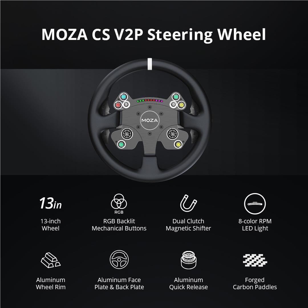 MOZA CS V2P Steering Wheel