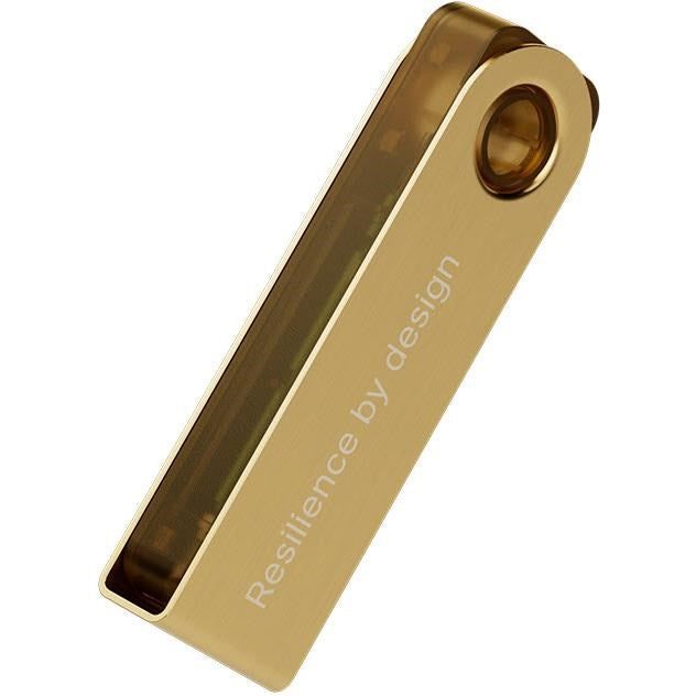 Ledger Nano S Plus Crypto Hardware Wallet (Gold)