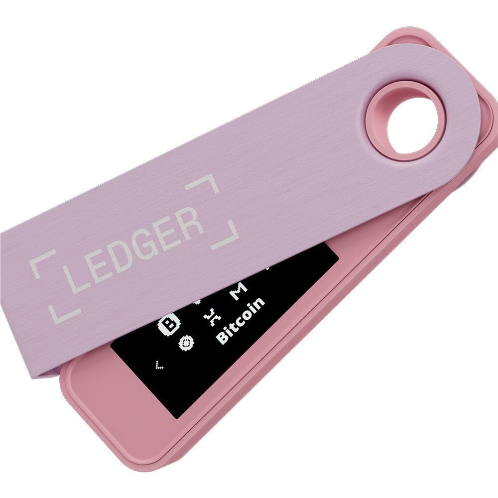Ledger Nano S Plus Crypto Hardware Wallet (Pastel Pink)