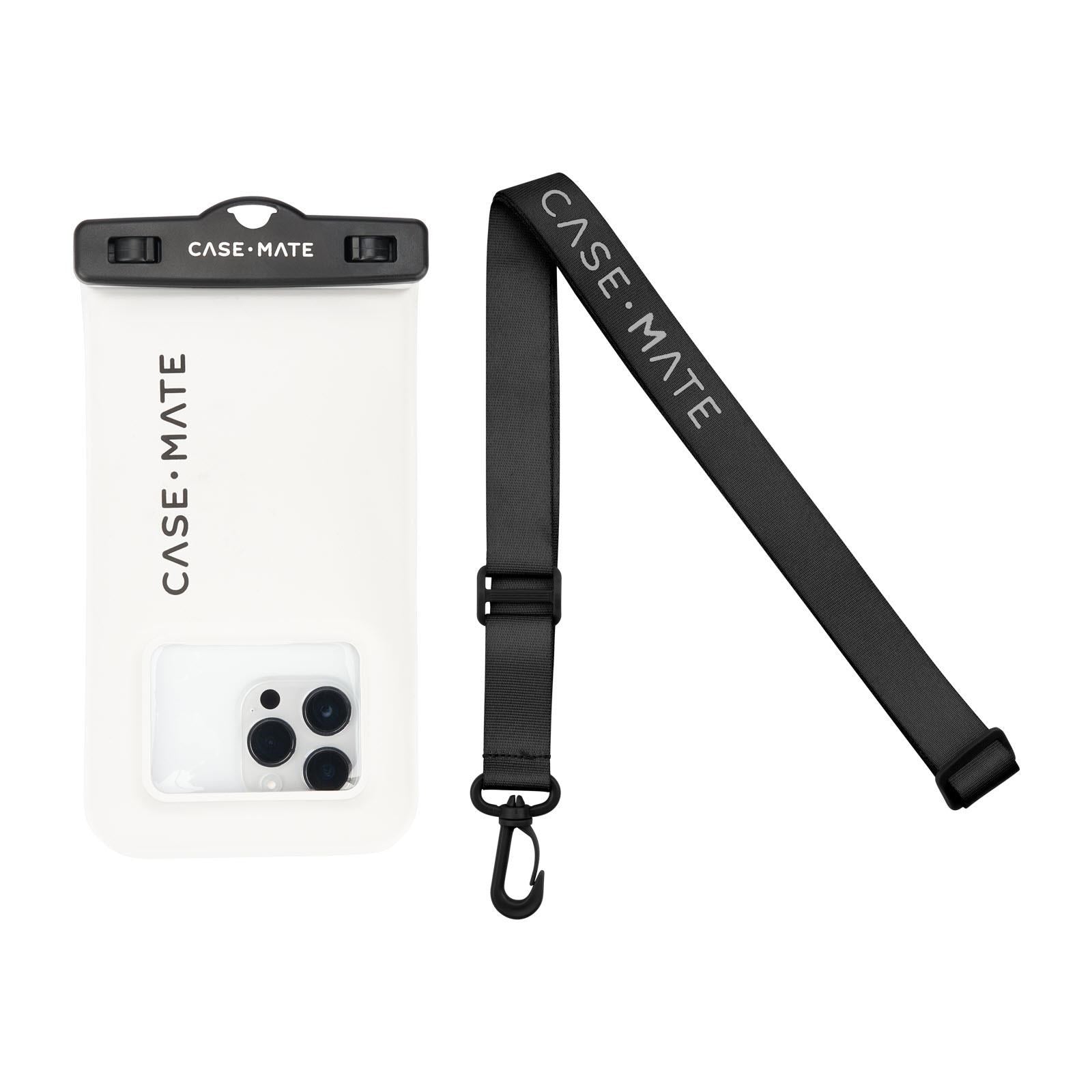 Case-Mate Waterproof Floating Pouch Large (Grey/Black)