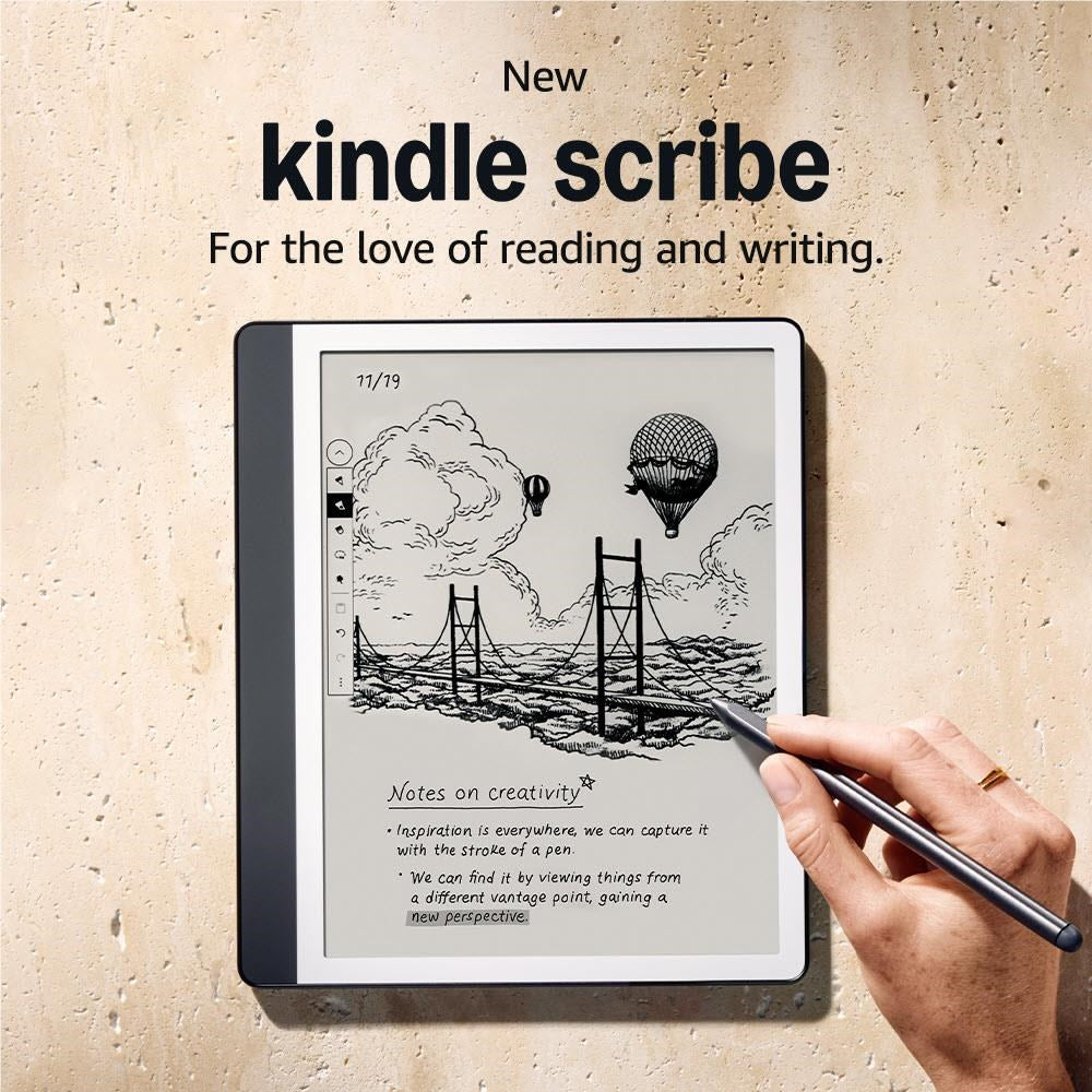 Kindle Scribe 64GB with Premium Pen (2024)