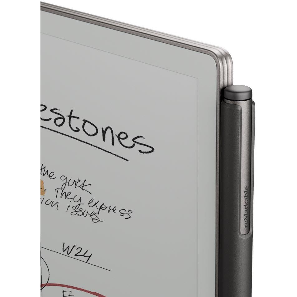 reMarkable Marker Plus Active w/ Eraser for reMarkable Paper Pro & Paper Pro Move (Warm Black)