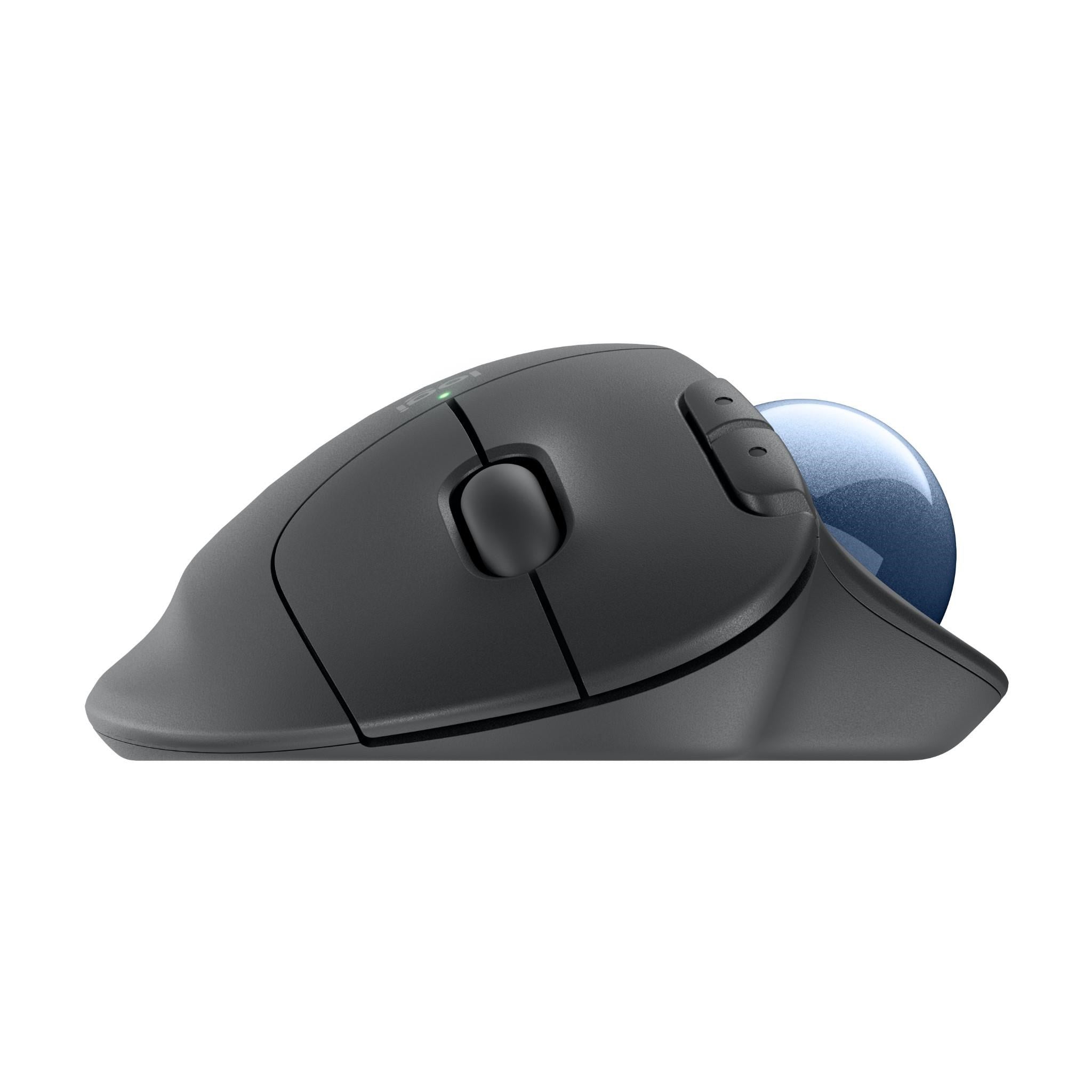 Logitech M575S Wireless Trackball Mouse (Black/Graphite Blue)
