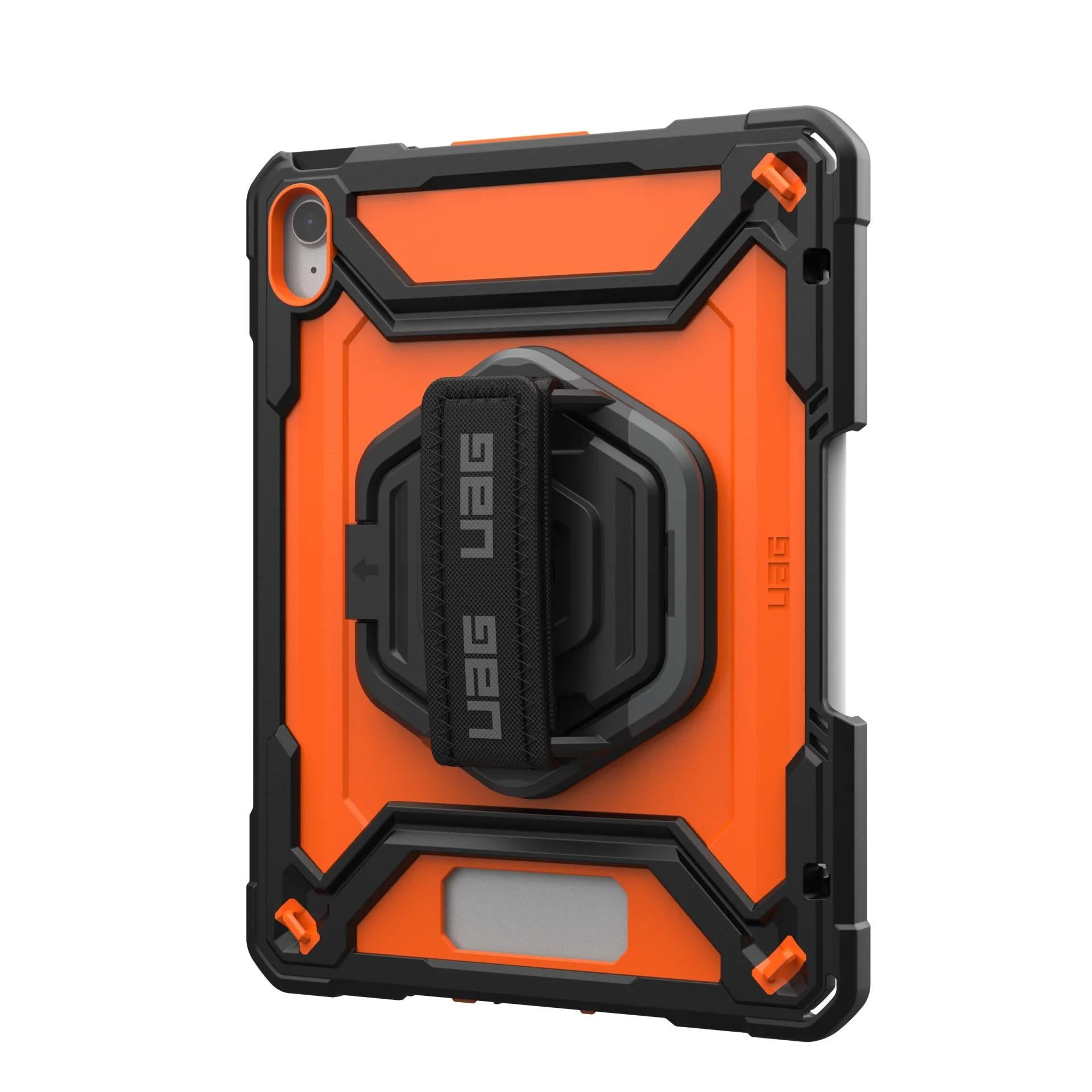 UAG 90061170 Plasma Series iPad A16/10.9' Gen10 with Kickstand & Handstrap (Ice / Black)