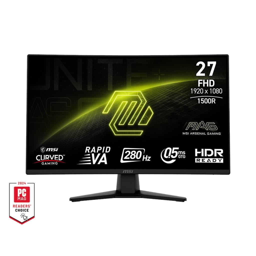 MSI MAG 274CXF 27' FHD 280Hz Curved Gaming Monitor