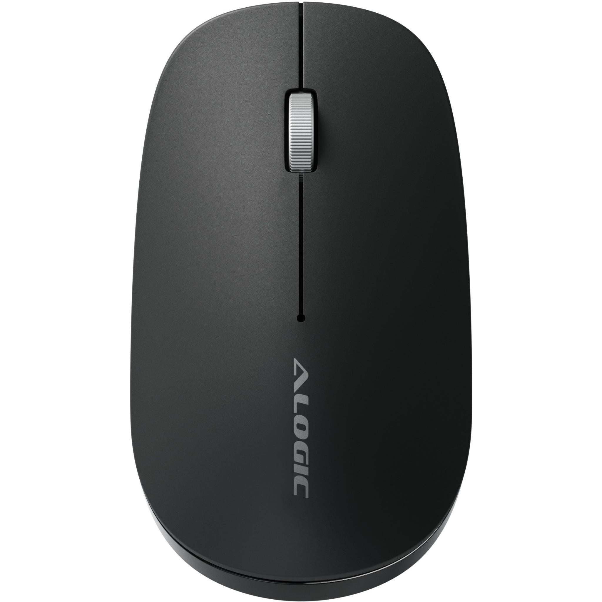 Alogic Echelon Bluetooth USB-C Rechargeable 4 Keys Mouse (Black)