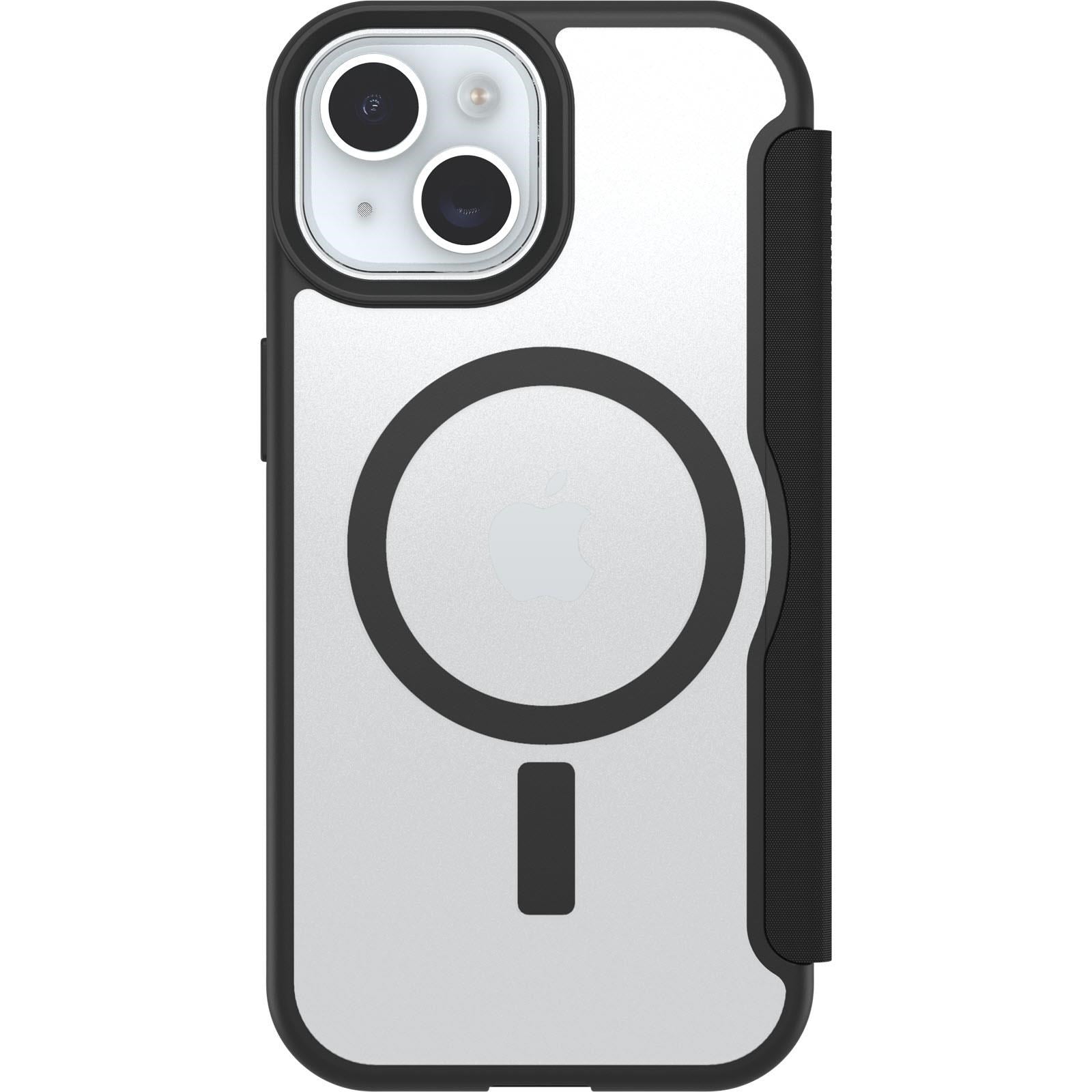 Otterbox React Folio MagSafe Case for iPHone 17e/16e/15/14/13 (Black Crystal)