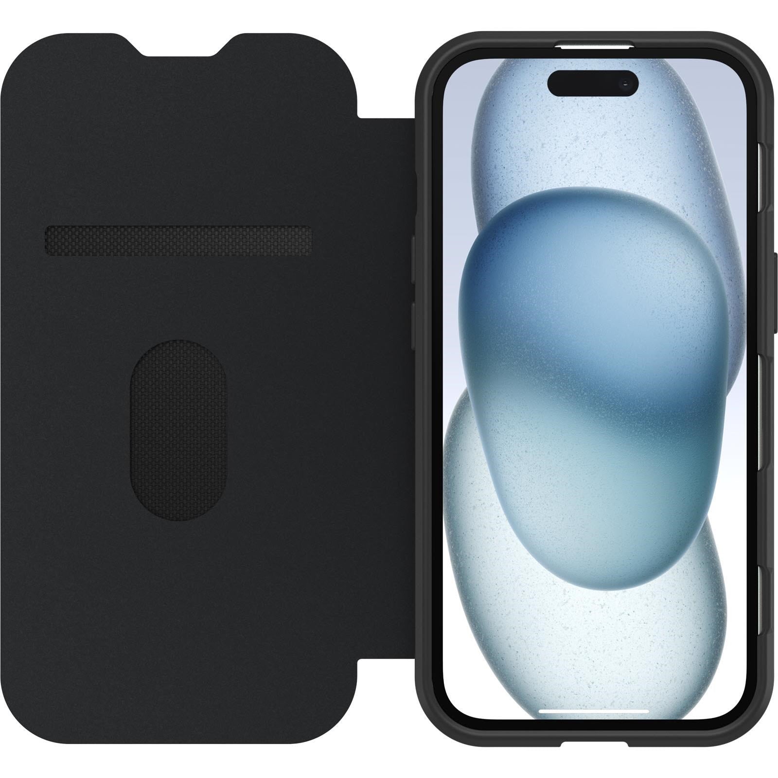 Otterbox React Folio MagSafe Case for iPHone 17e/16e/15/14/13 (Black Crystal)