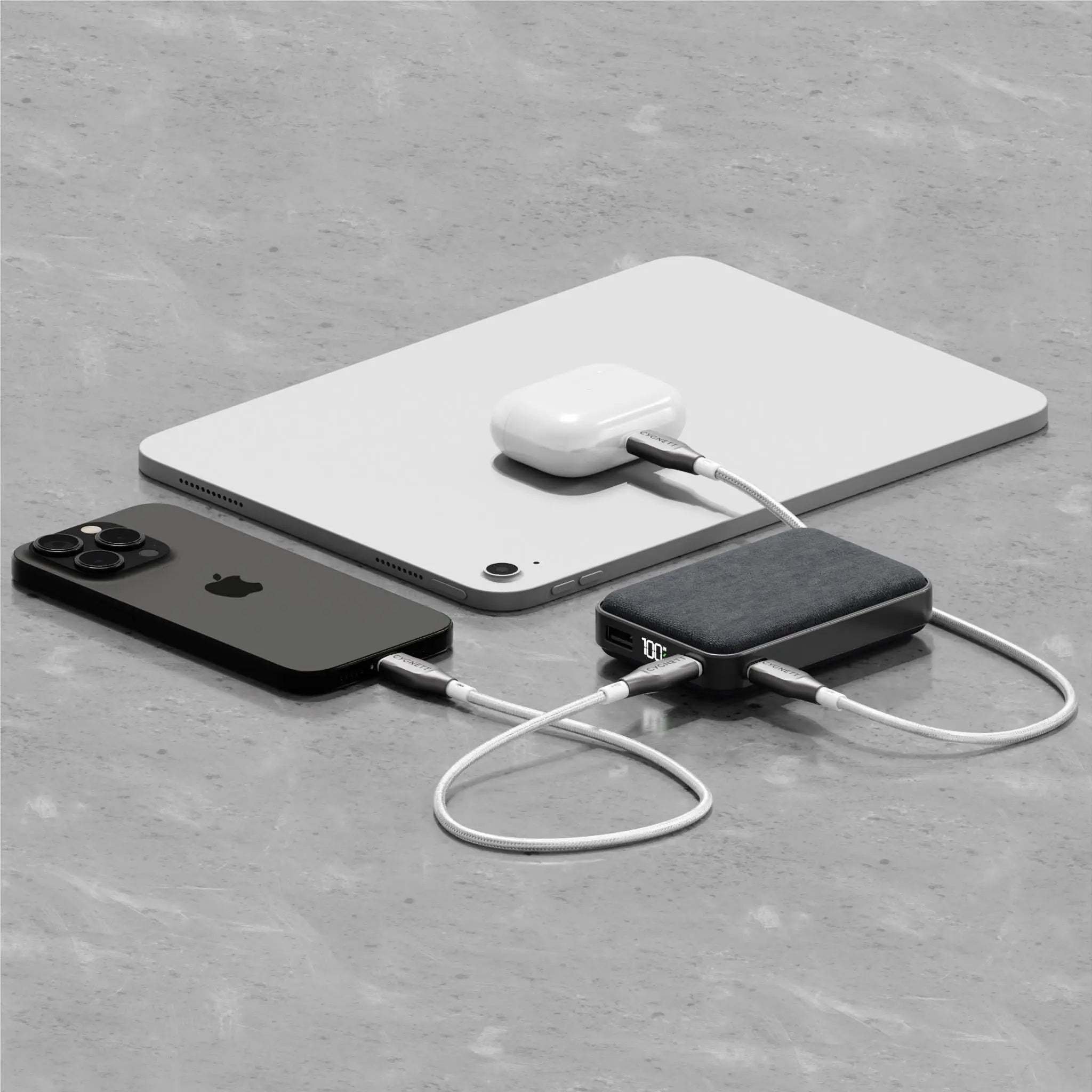 Cygnett ChargePro 10K Power Bank (Midnight)
