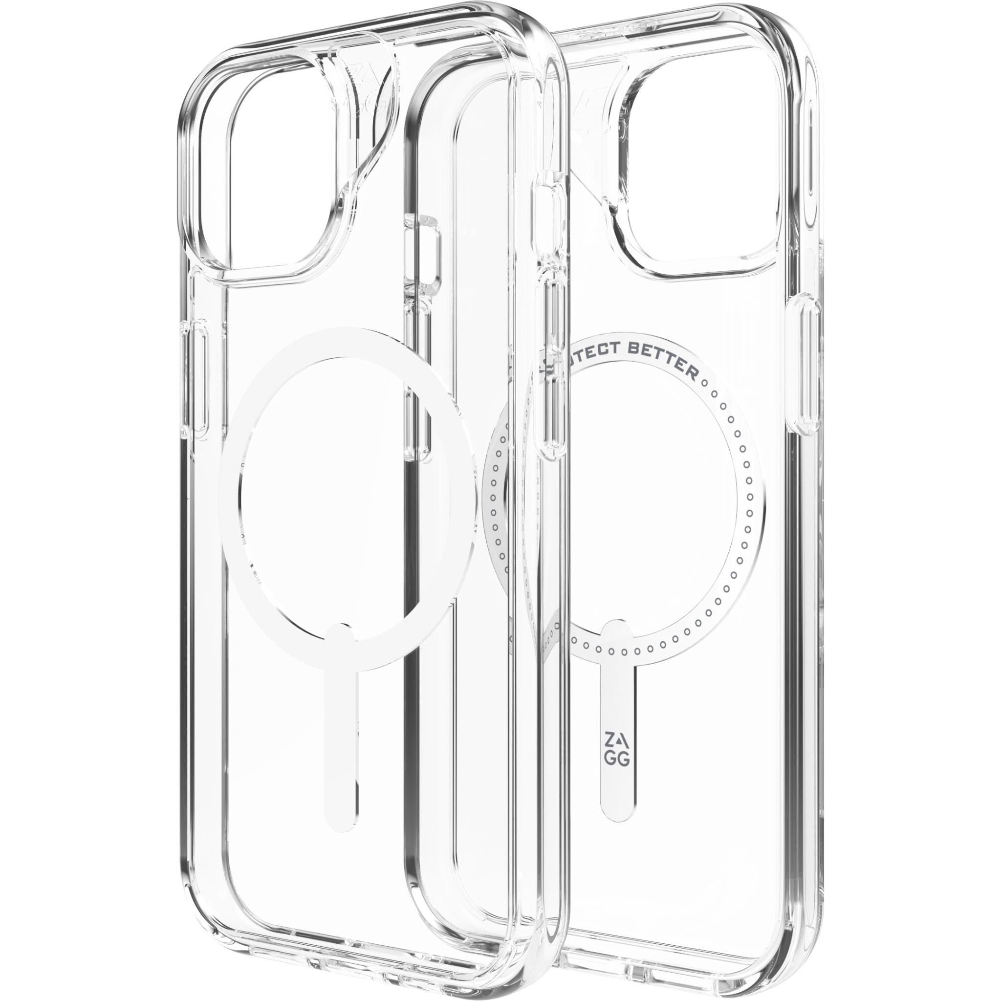 Zagg Crystal Palace Snap Case for iPhone 17e/16e/15/14/13 (Clear)