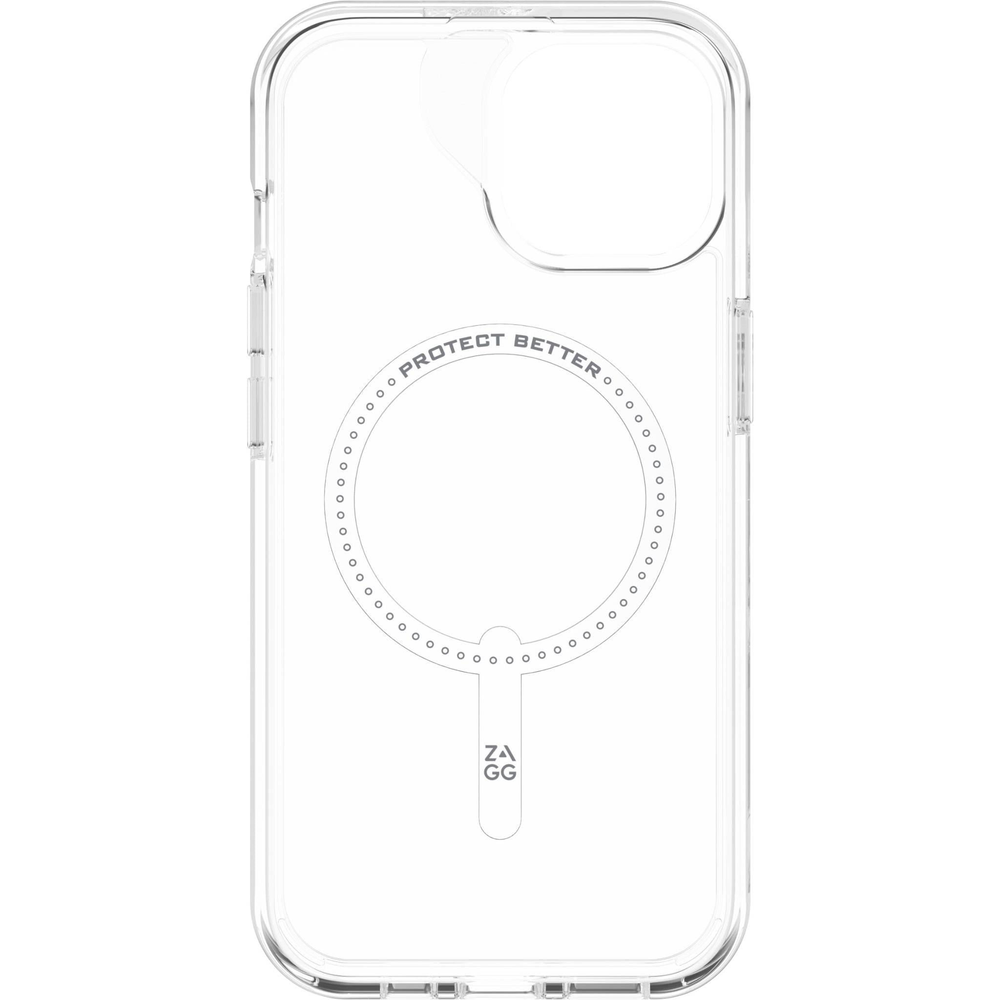 Zagg Crystal Palace Snap Case for iPhone 17e/16e/15/14/13 (Clear)