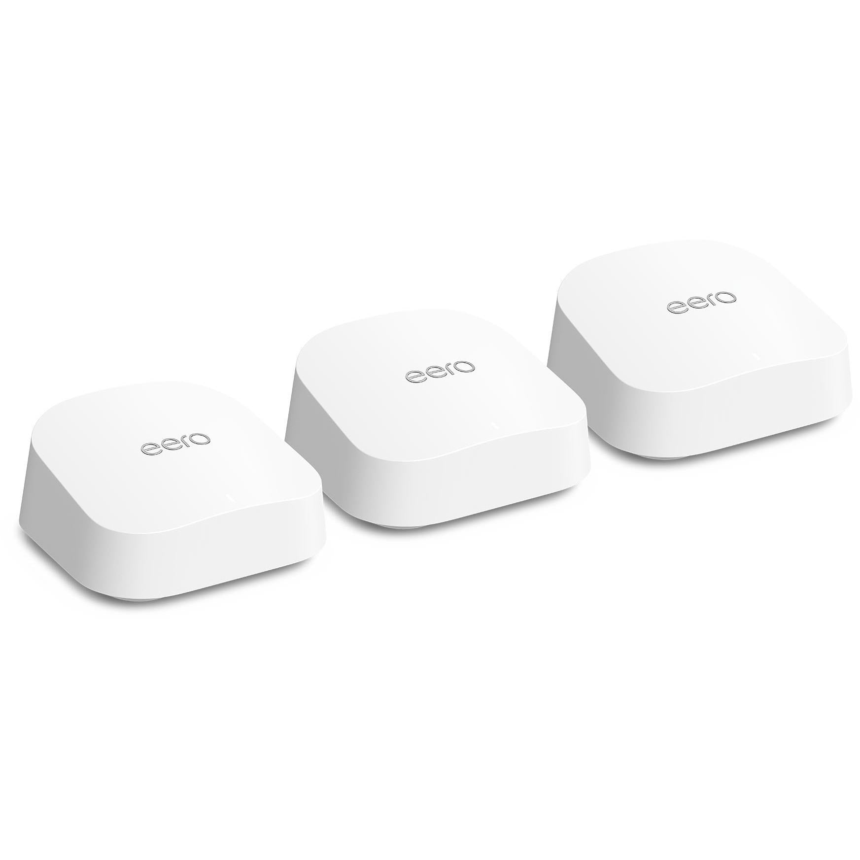 Amazon eero 7 Wi-Fi 7 Dual-Band Mesh Router (3 Pack)