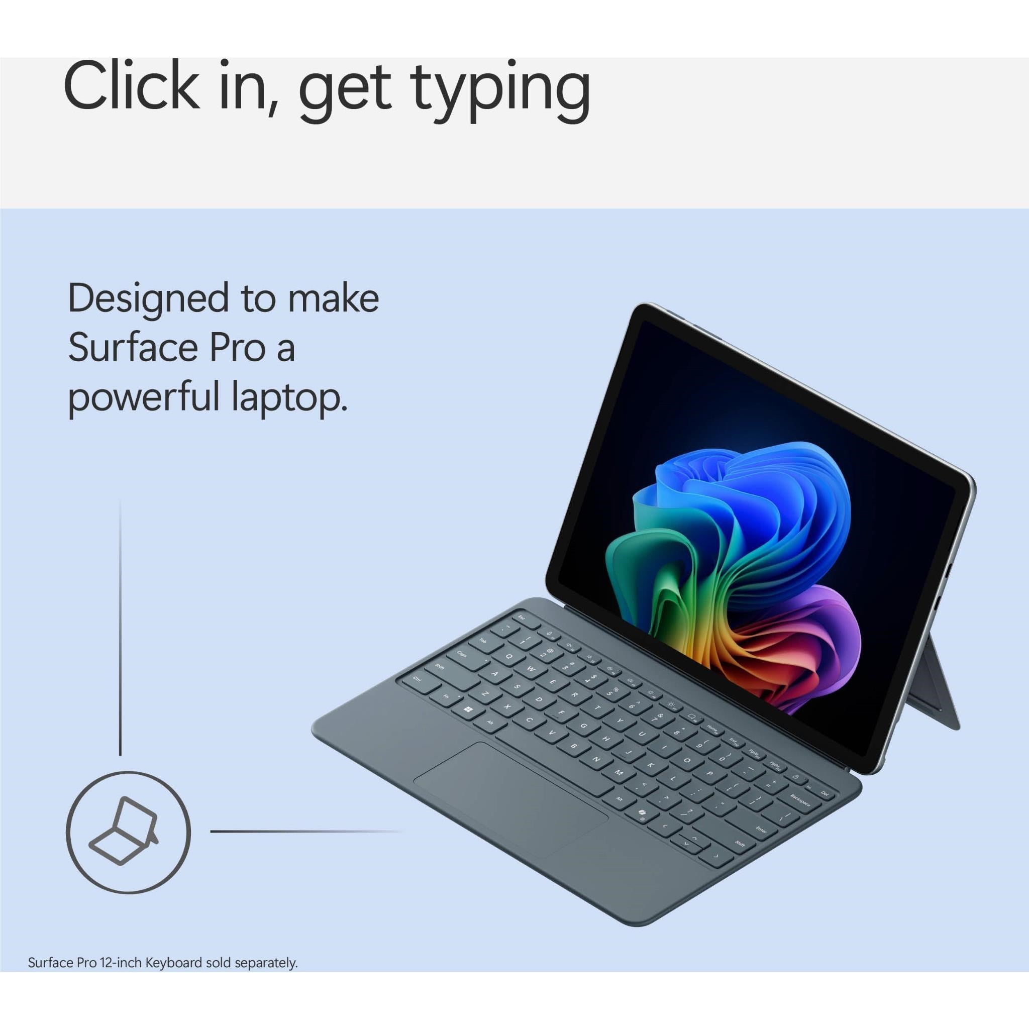 Microsoft Surface Pro 12-inch (1st Edition) Keyboard (Ocean)