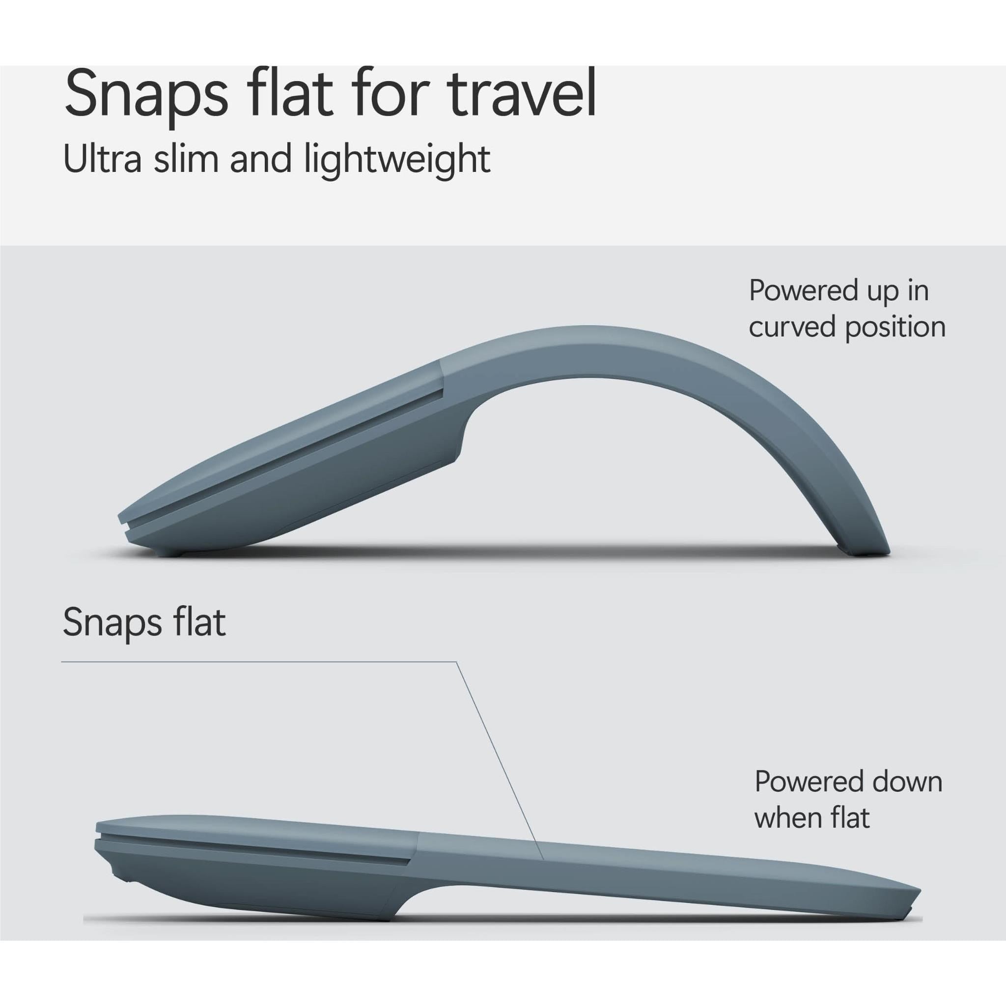 Microsoft Surface Arc Wireless Mouse (Ocean)