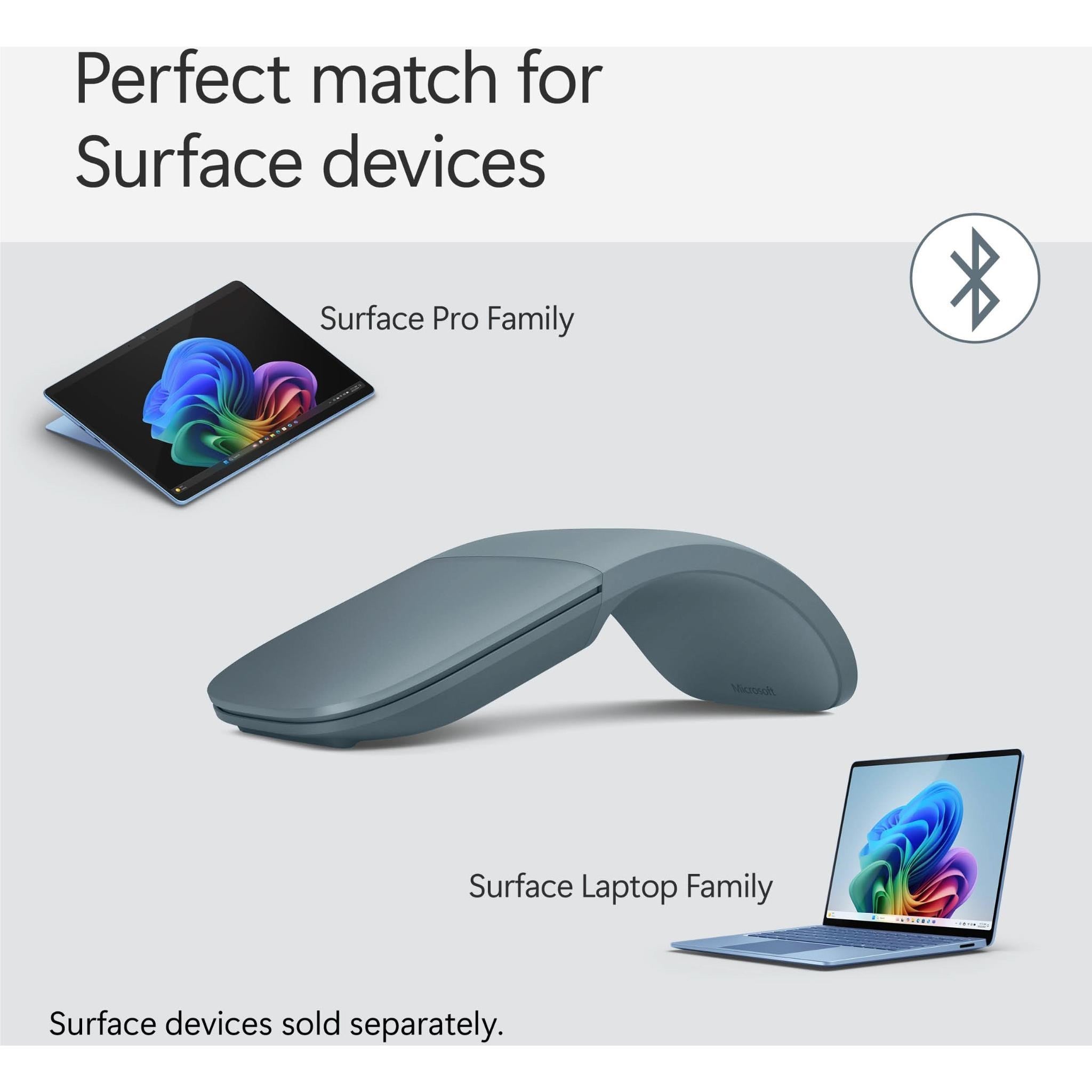 Microsoft Surface Arc Wireless Mouse (Ocean)