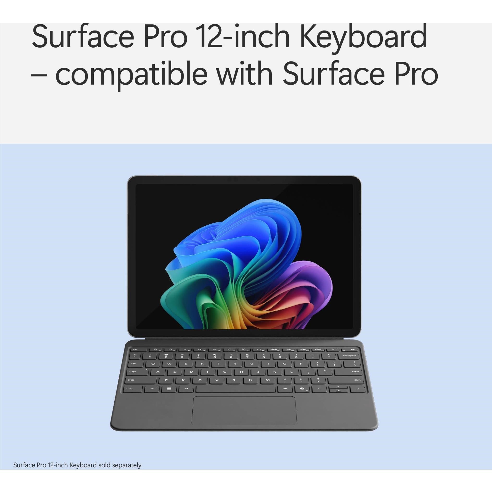 Microsoft Surface Pro 12-inch (1st Edition) Keyboard with Slim Pen (Slate)