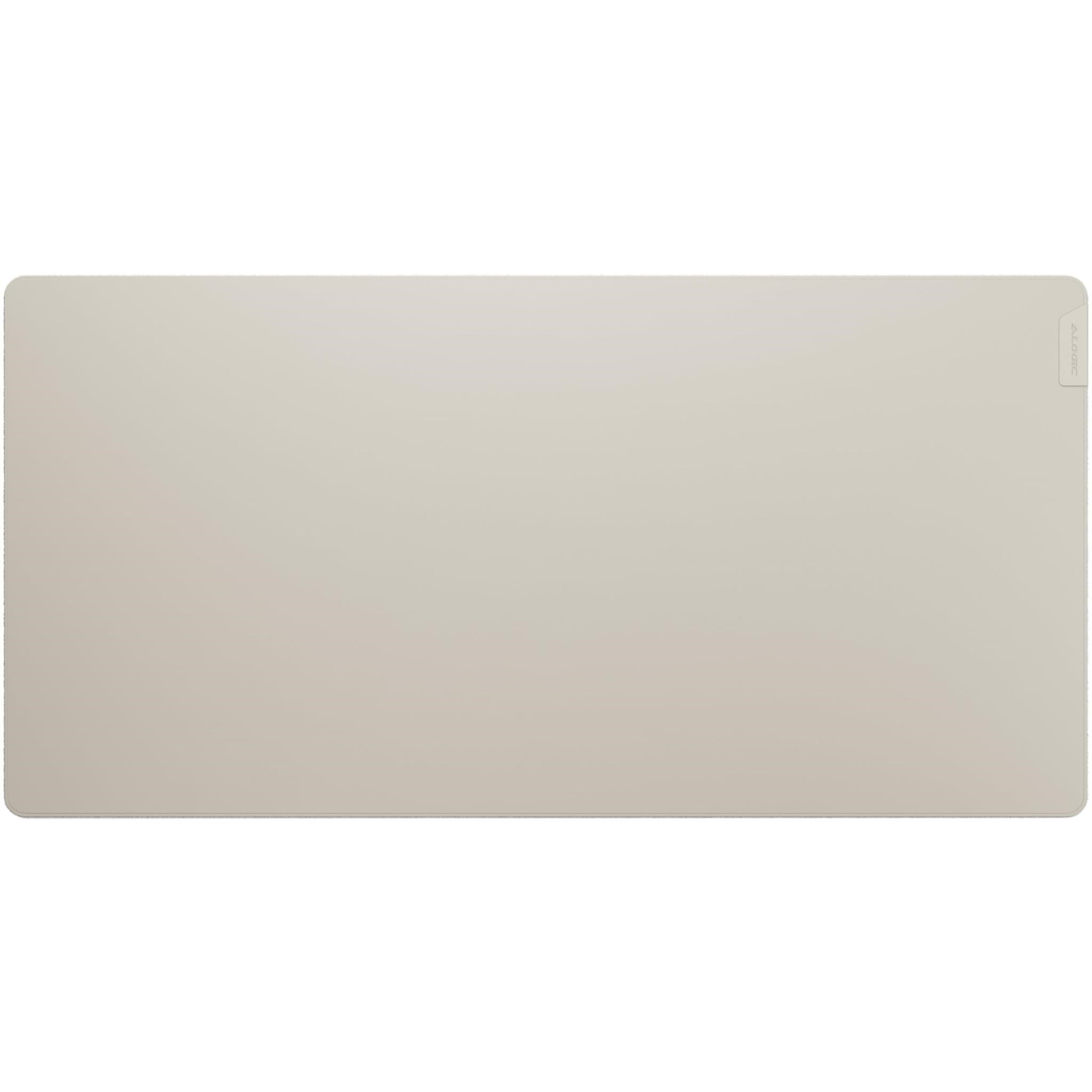 Alogic Duo Reversible Desk Mat with Premium Felt and Vegan Leather ( Light Grey/Vanilla)