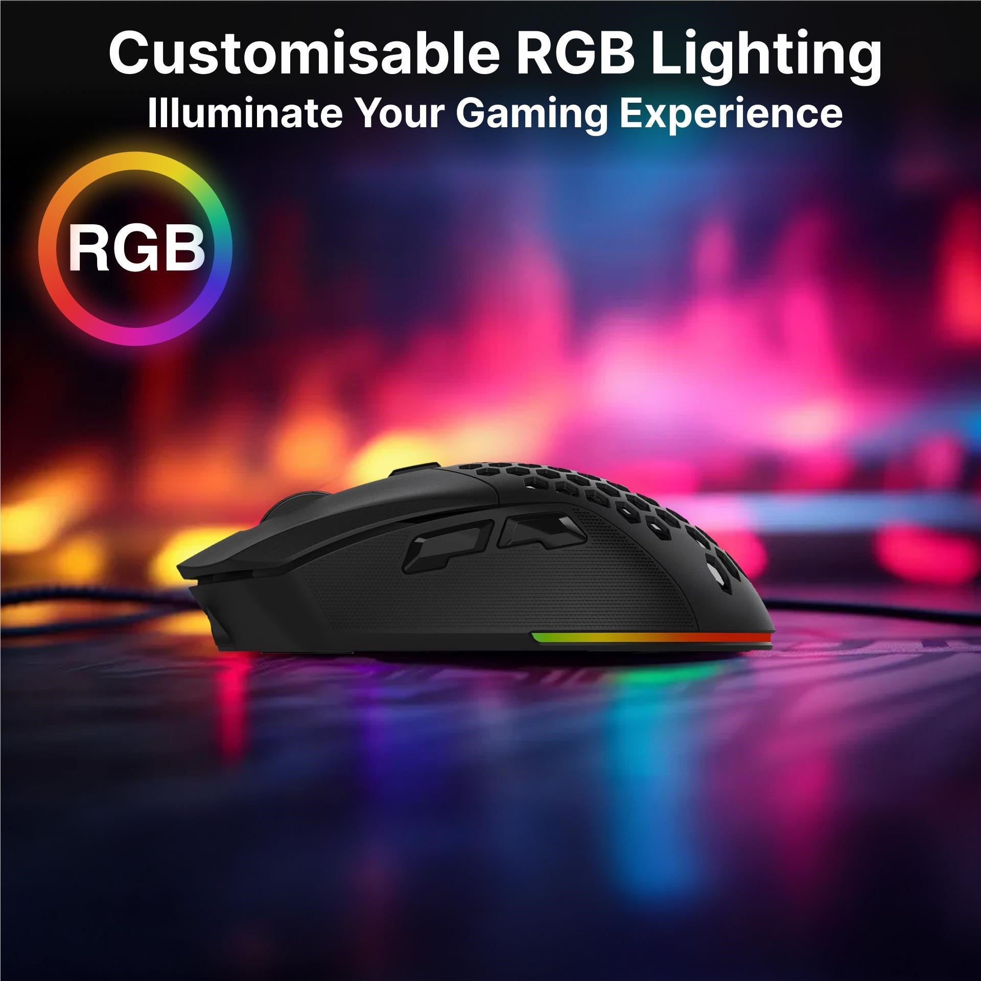 GTEK Wired RGB Gaming Mouse