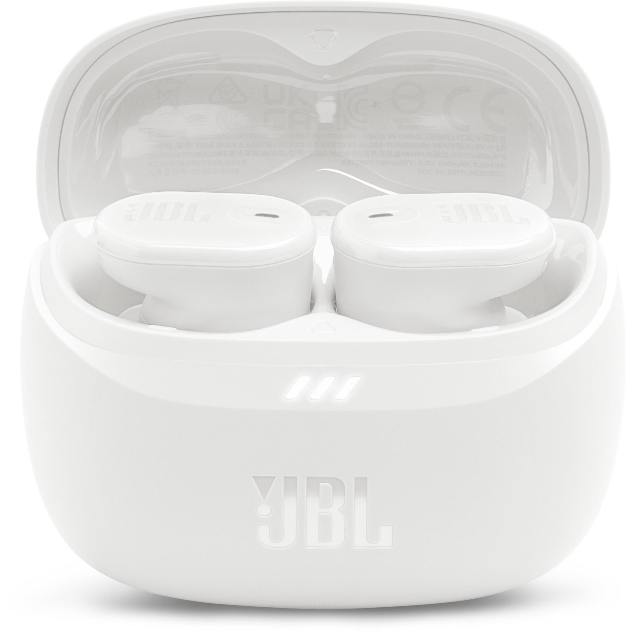JBL Tune Buds 2 True Wireless Noise Cancelling Earbuds (White)