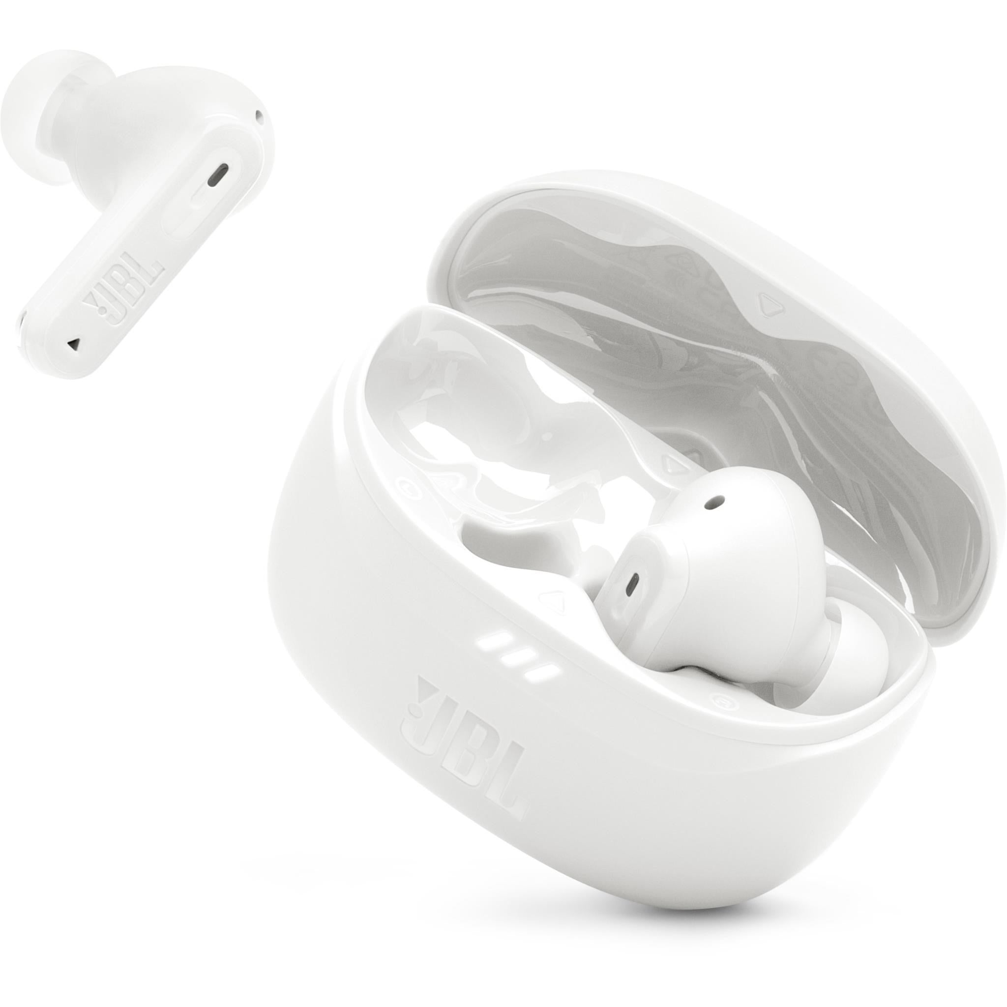 JBL Tune Beam 2 True Wireless Noise Cancelling Earbuds (White)