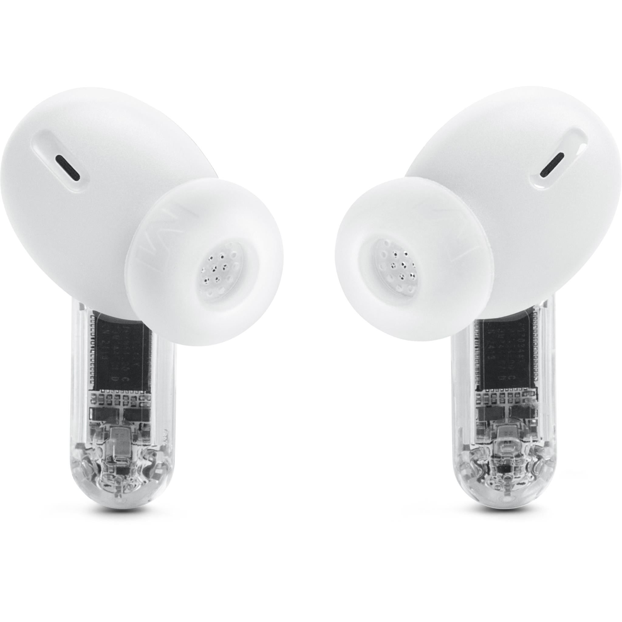 JBL Tune Beam 2 True Wireless Noise Cancelling Earbuds (Ghost White)