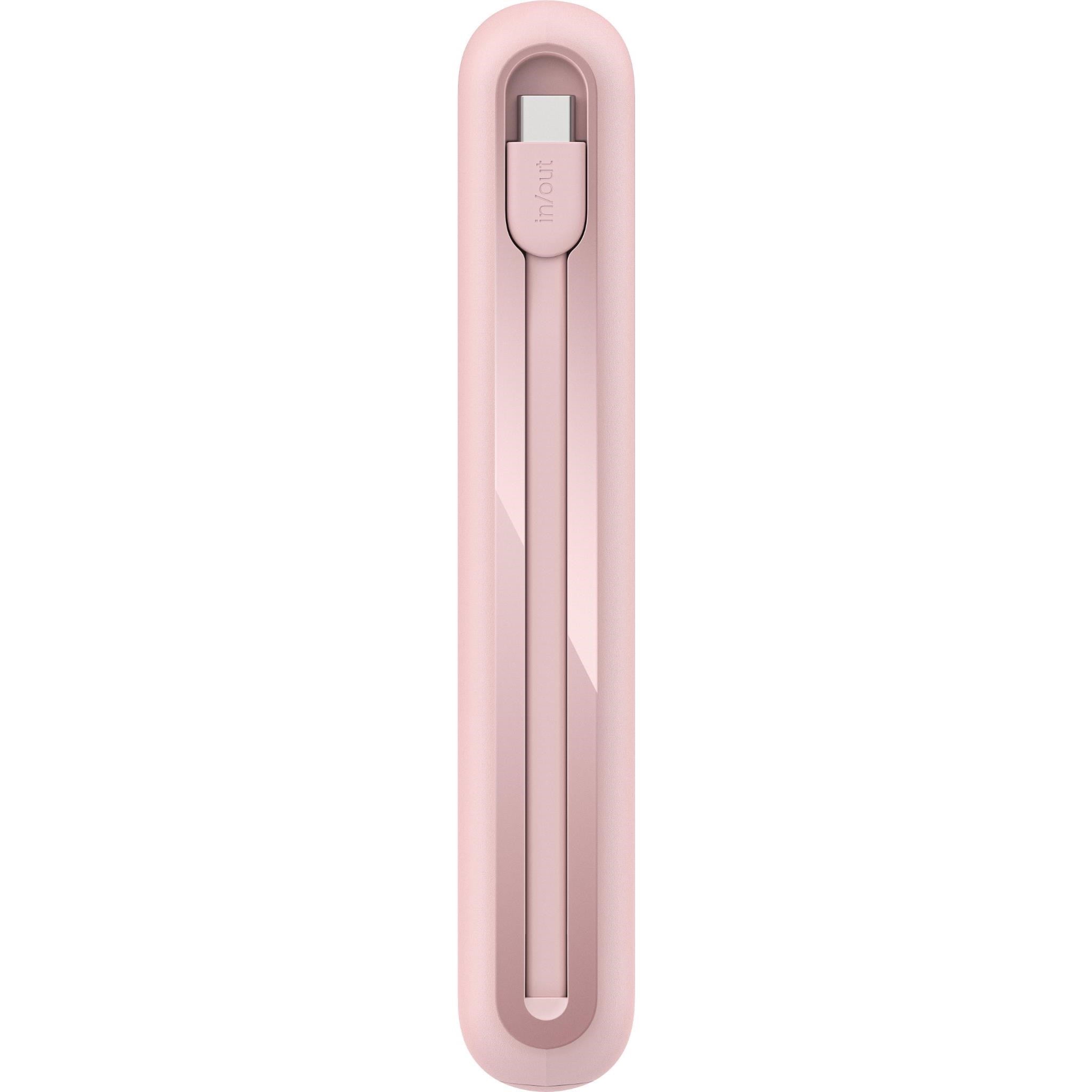 Belkin BoostCharge Power Bank 20K with Integrated Cable (Pink)