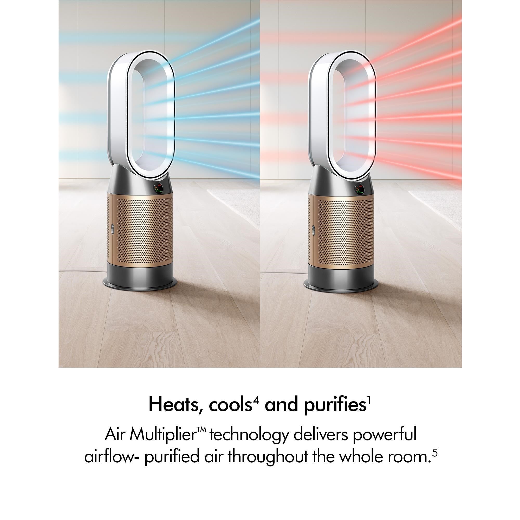 Dyson Purifier Hot+Cool HP2 De-NOx (White/Gold)