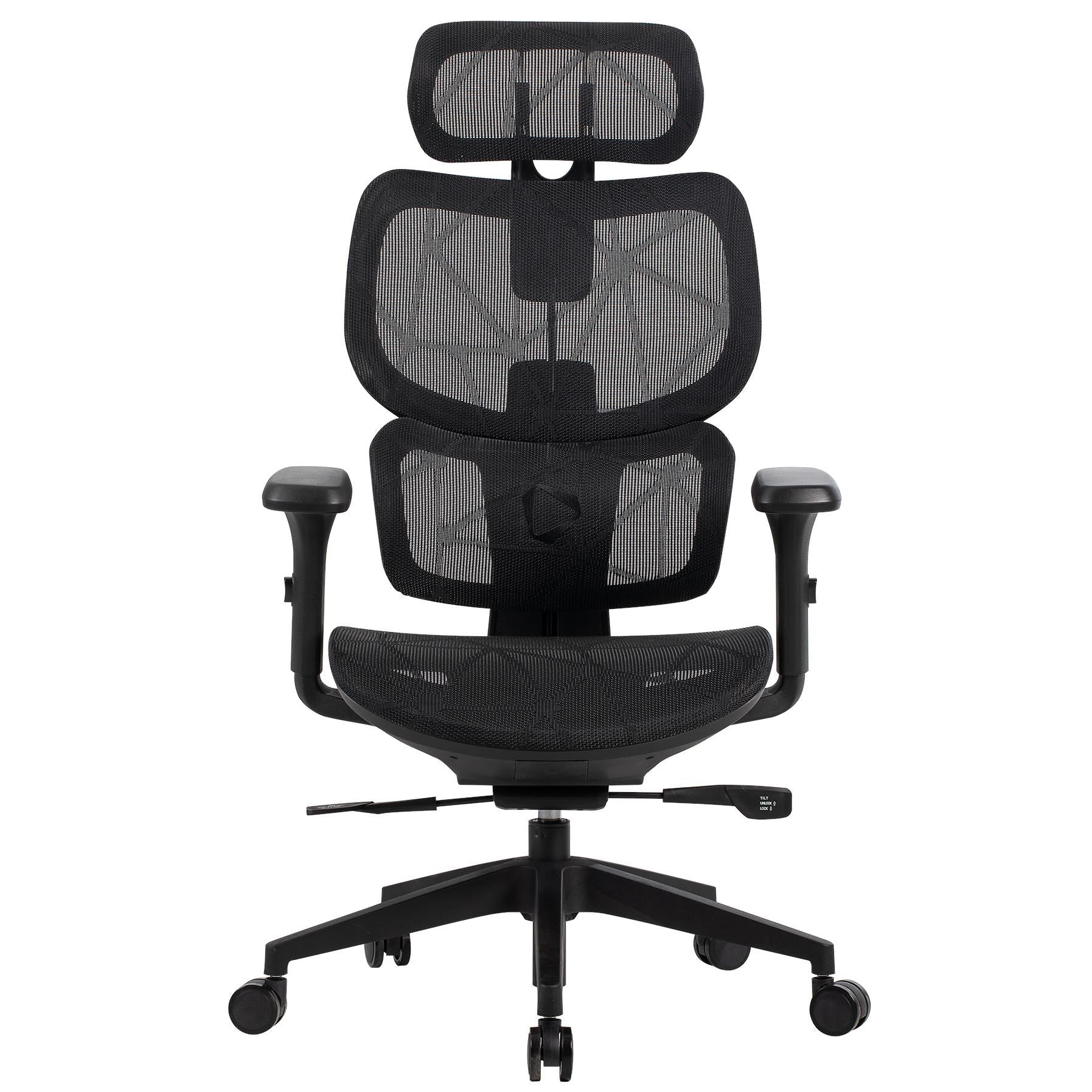 ONEX VENTRA PREMIUM Mesh Gaming Office Chair (Black)