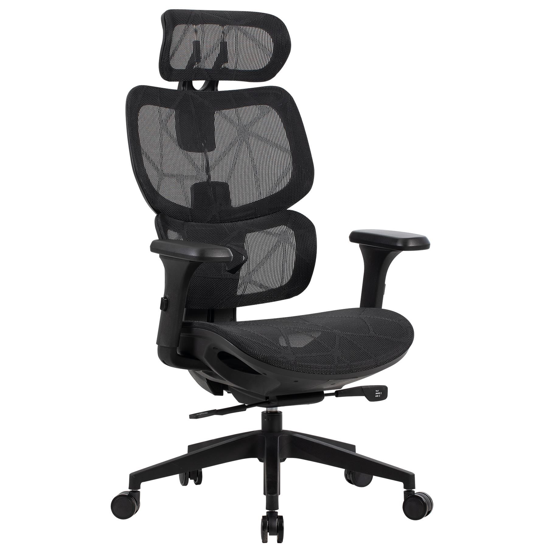 ONEX VENTRA PREMIUM Mesh Gaming Office Chair (Black)