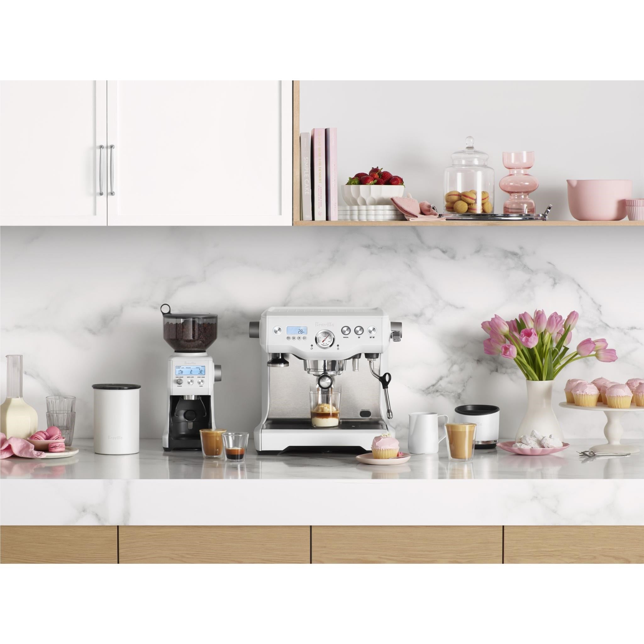 Breville the Dual Boiler Coffee Machine (Sea Salt)