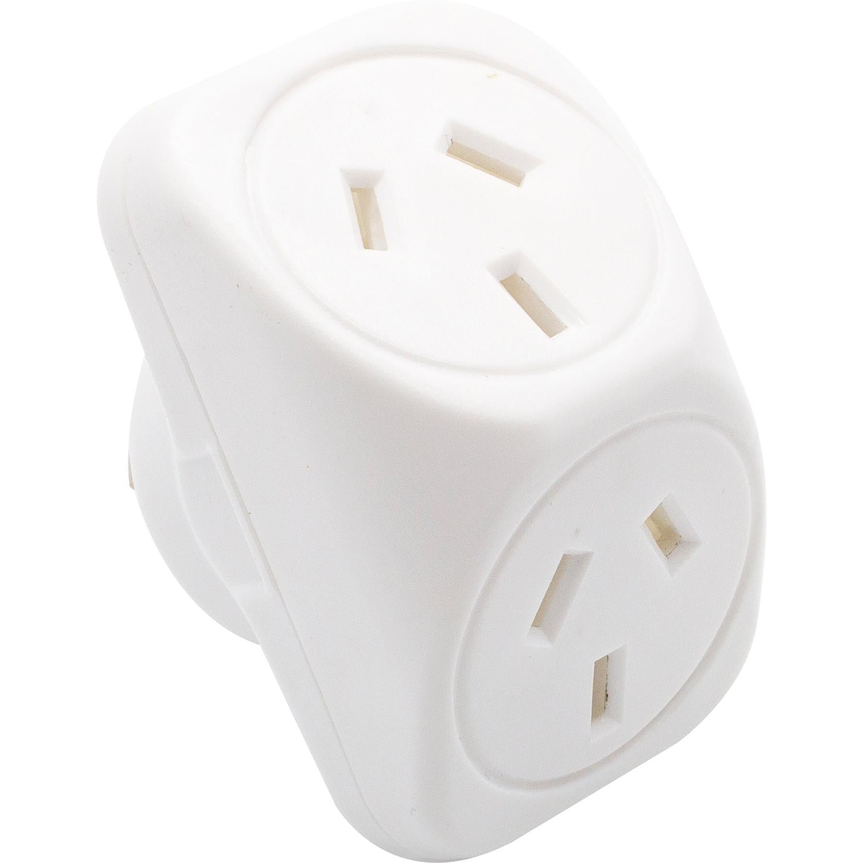 Moki Angled Double Adaptor