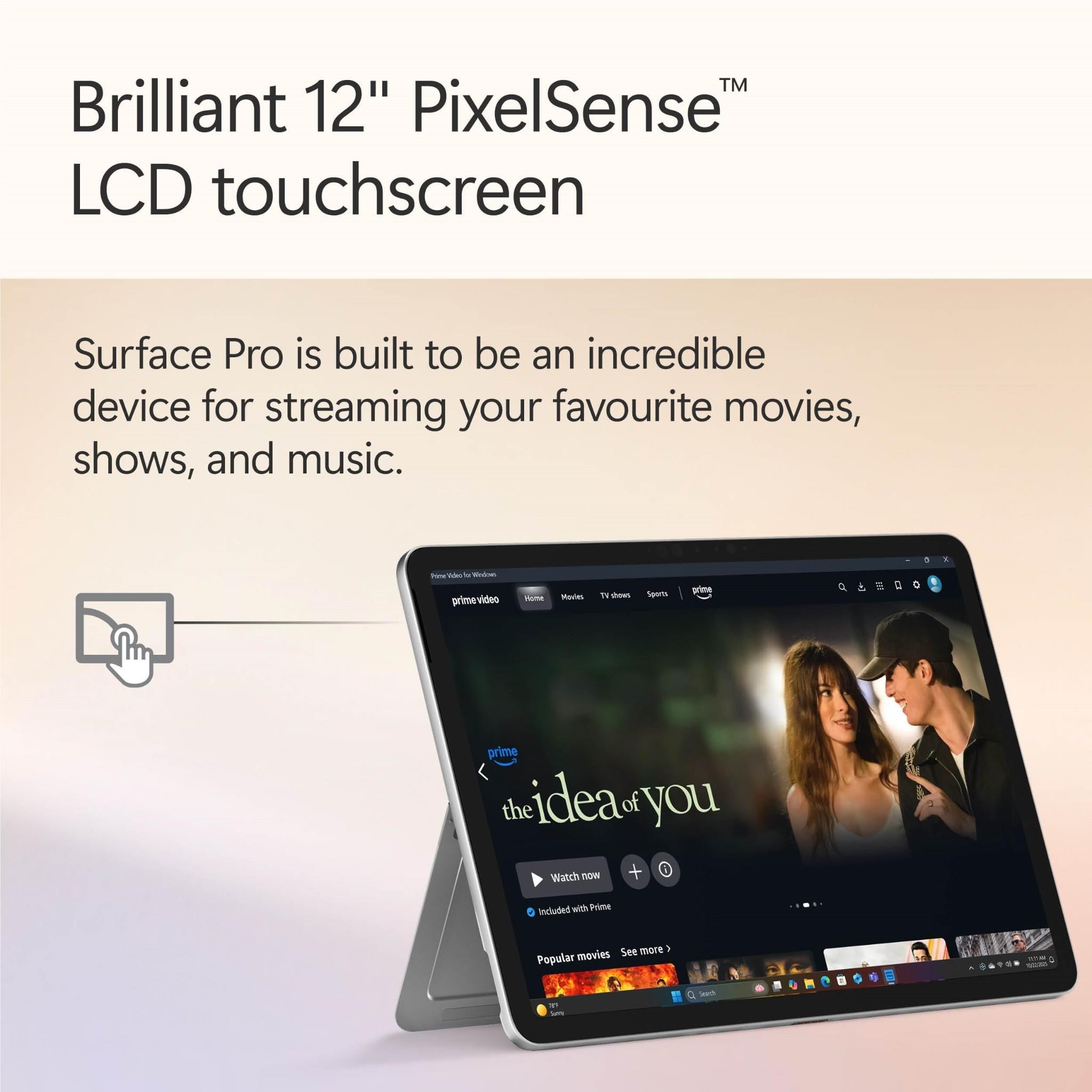 Microsoft Surface Pro Copilot+ AI PC 12' Snapdragon X Plus 8 core/16GB/512GB (Platinum)