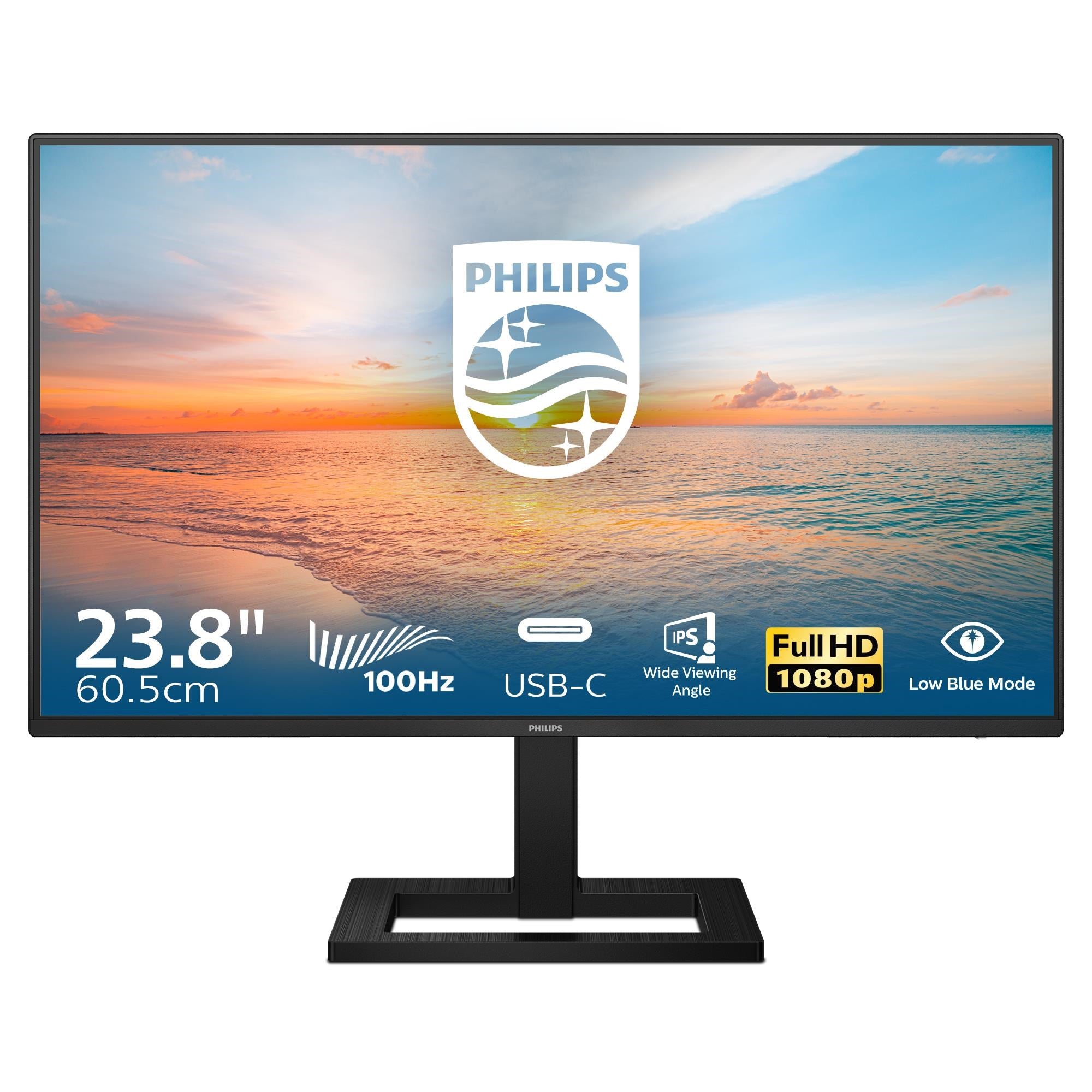 Philips 24E1N1300AE 23.8” FHD 100Hz USB-C Monitor