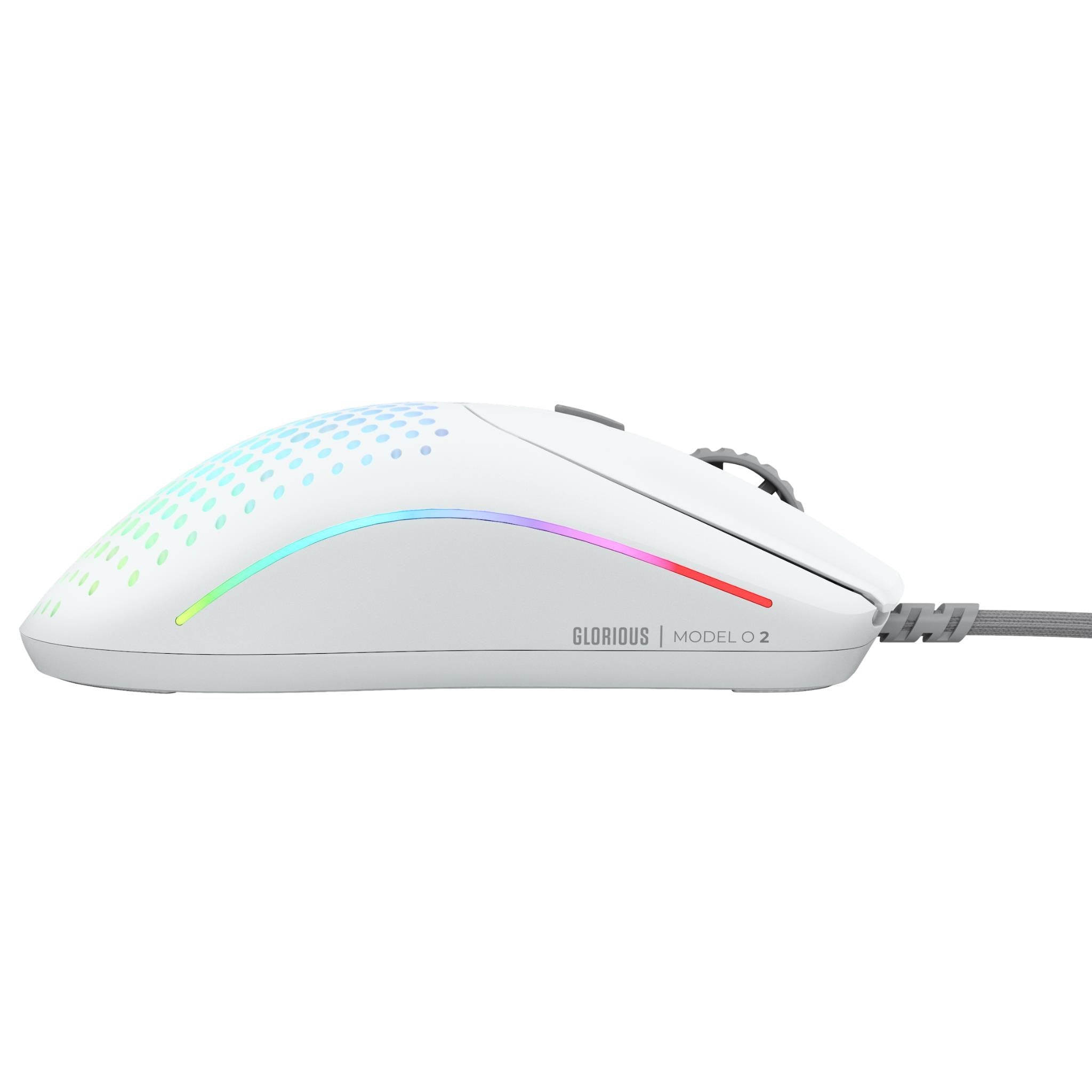 Glorious Model O 2 Wired Gaming Mouse (Matte White)