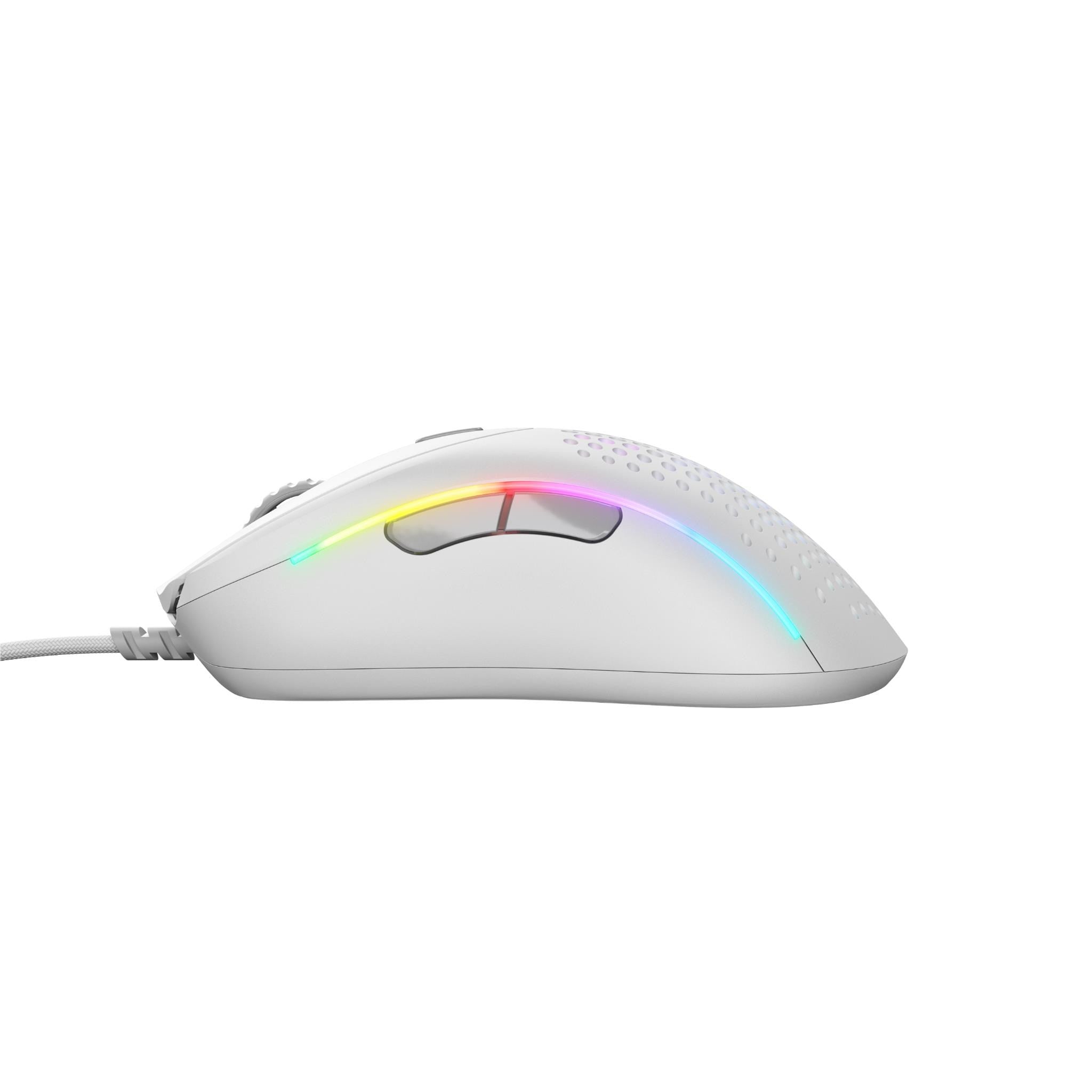 Glorious Model D2 Wired Gaming Mouse (Matte White)