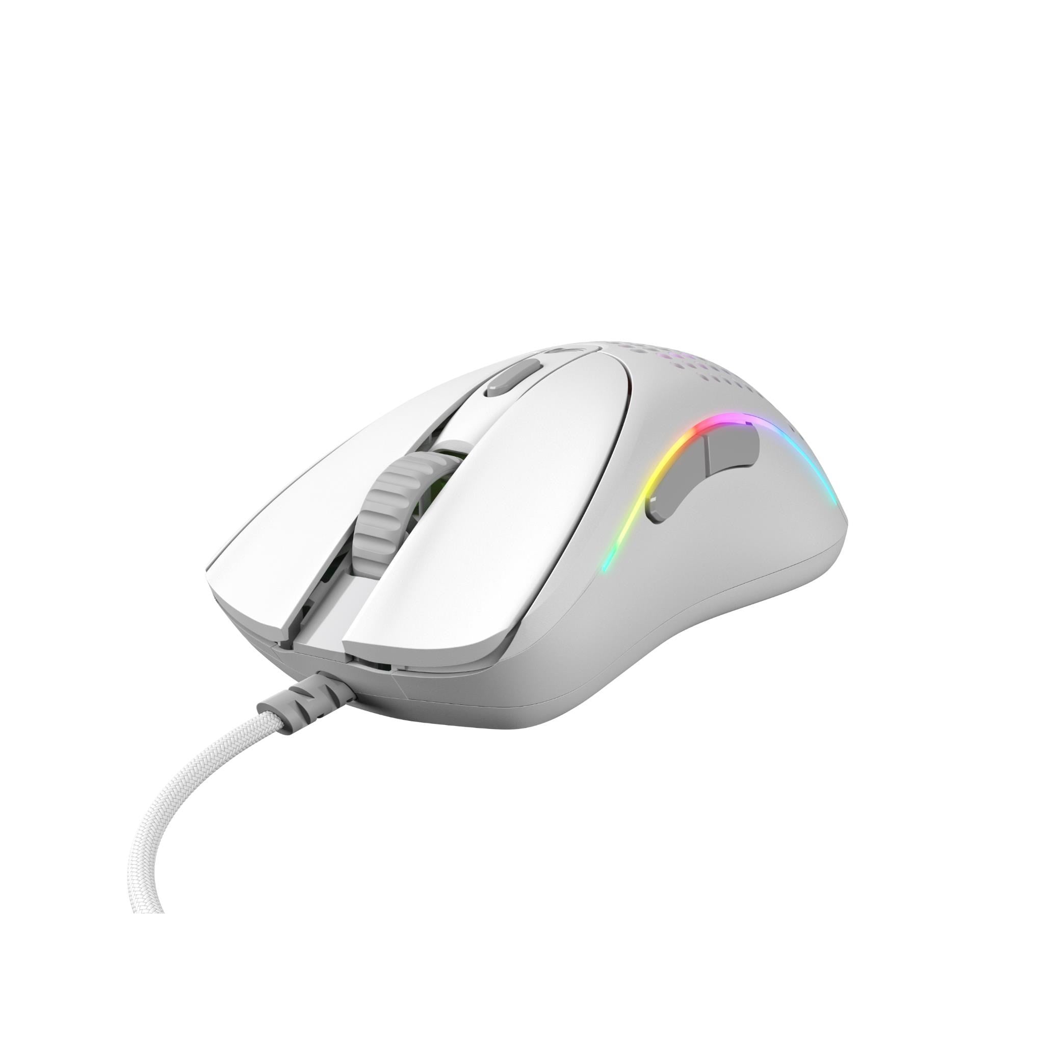 Glorious Model D2 Wired Gaming Mouse (Matte White)