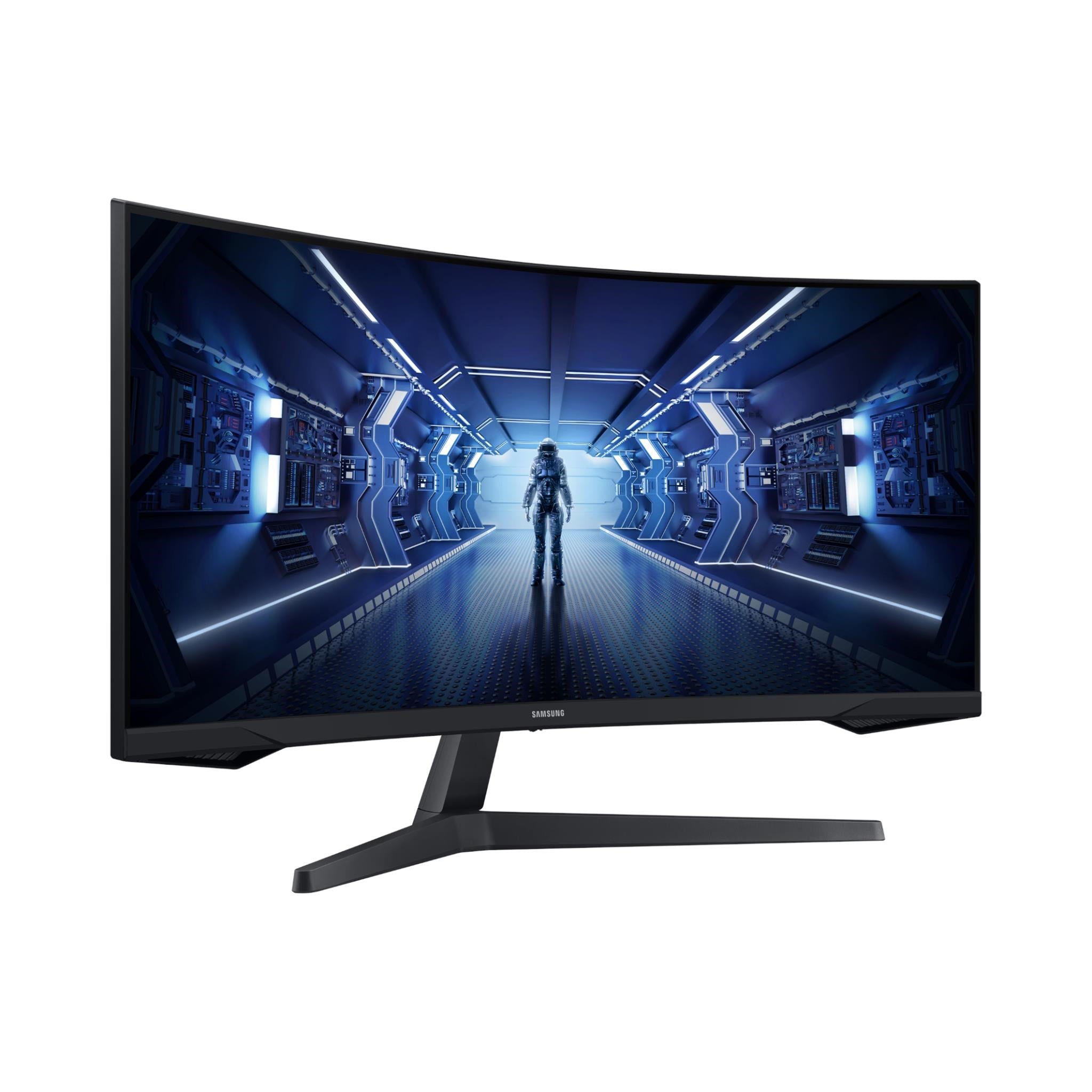 Samsung Odyssey G55T 34' UHD 165Hz Curved Gaming Monitor