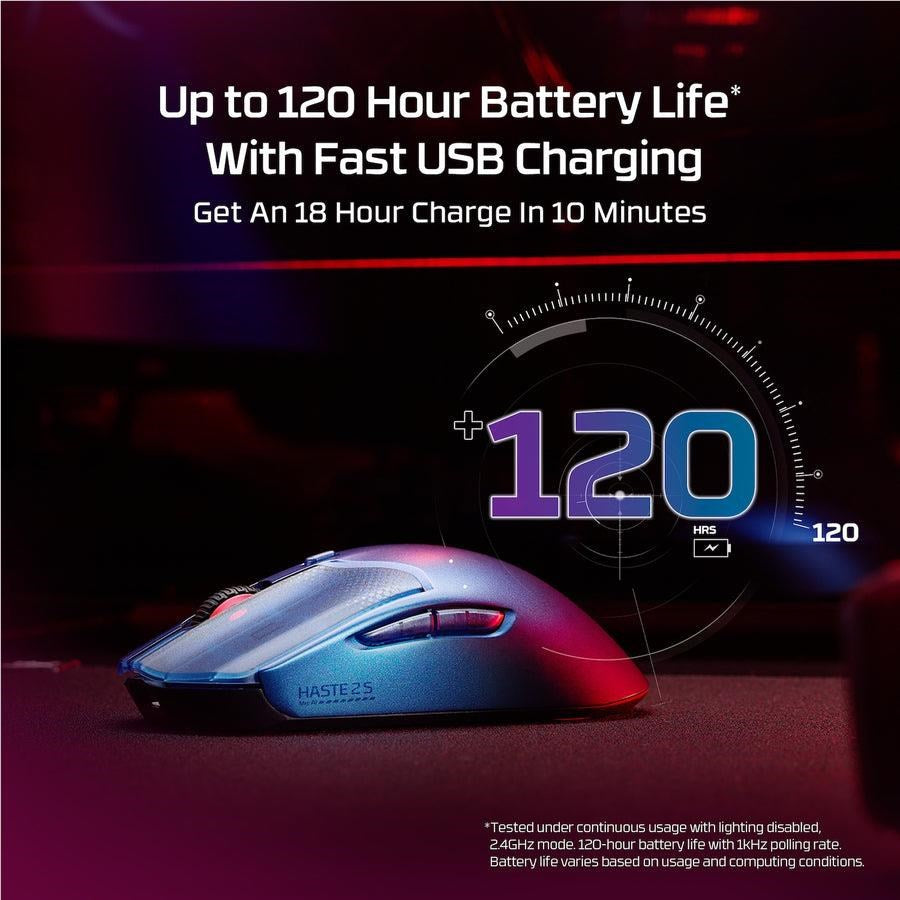 HyperX Pulsefire Haste 2 Wireless Gaming Mouse (Navy)