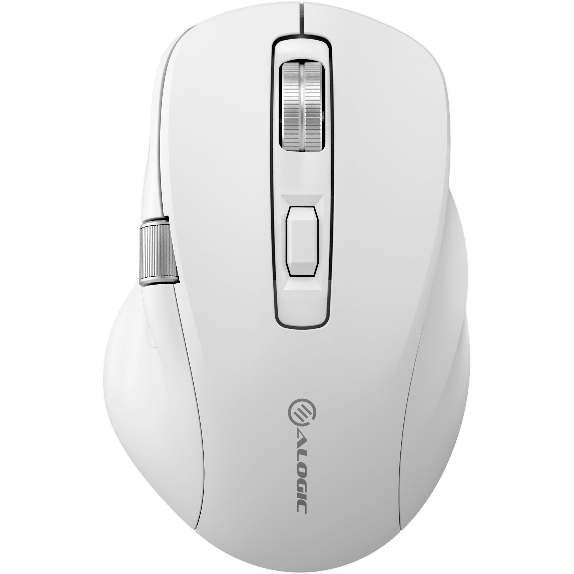 Alogic Apex Bluetooth USB-C Rechargeable 7 Keys Programmable Mouse (Black)