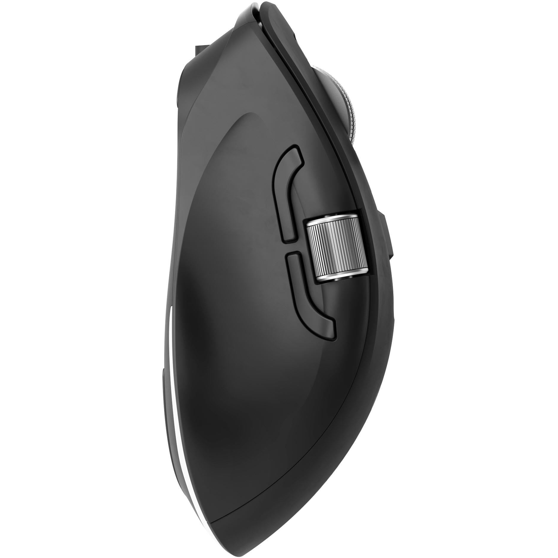 Alogic Apex Bluetooth USB-C Rechargeable 7 Keys Programmable Mouse (Black)