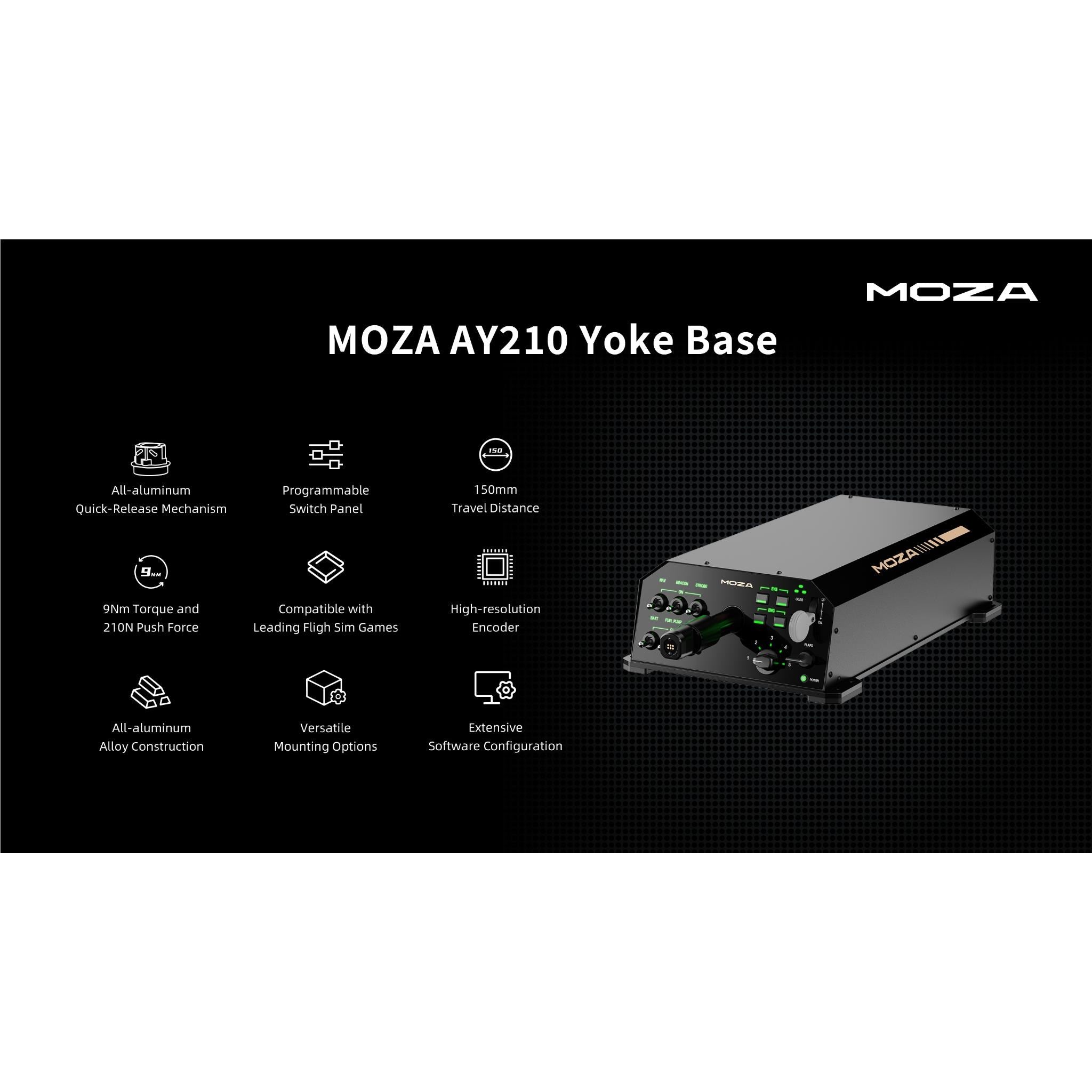 MOZA AY210 Yoke Base