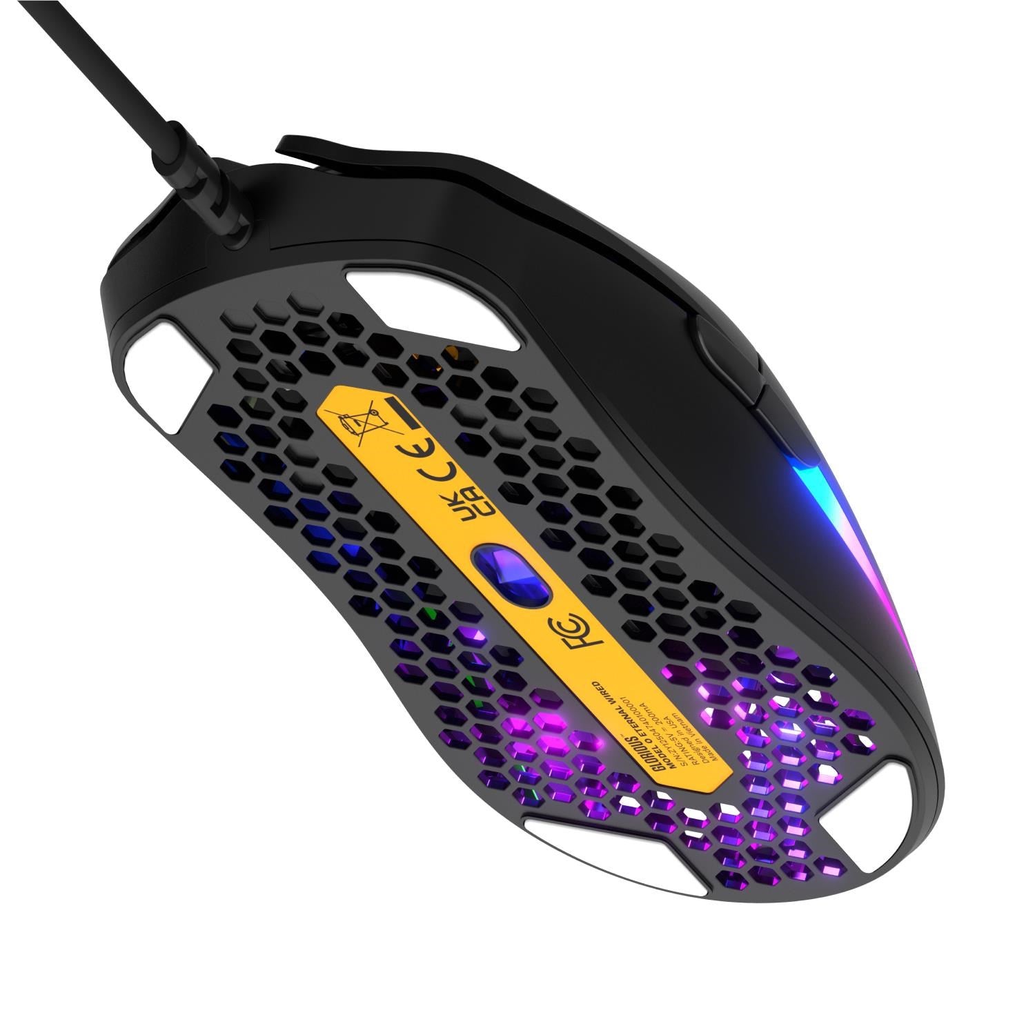 Glorious Model O Eternal RGB Wired Gaming Mouse (Black)