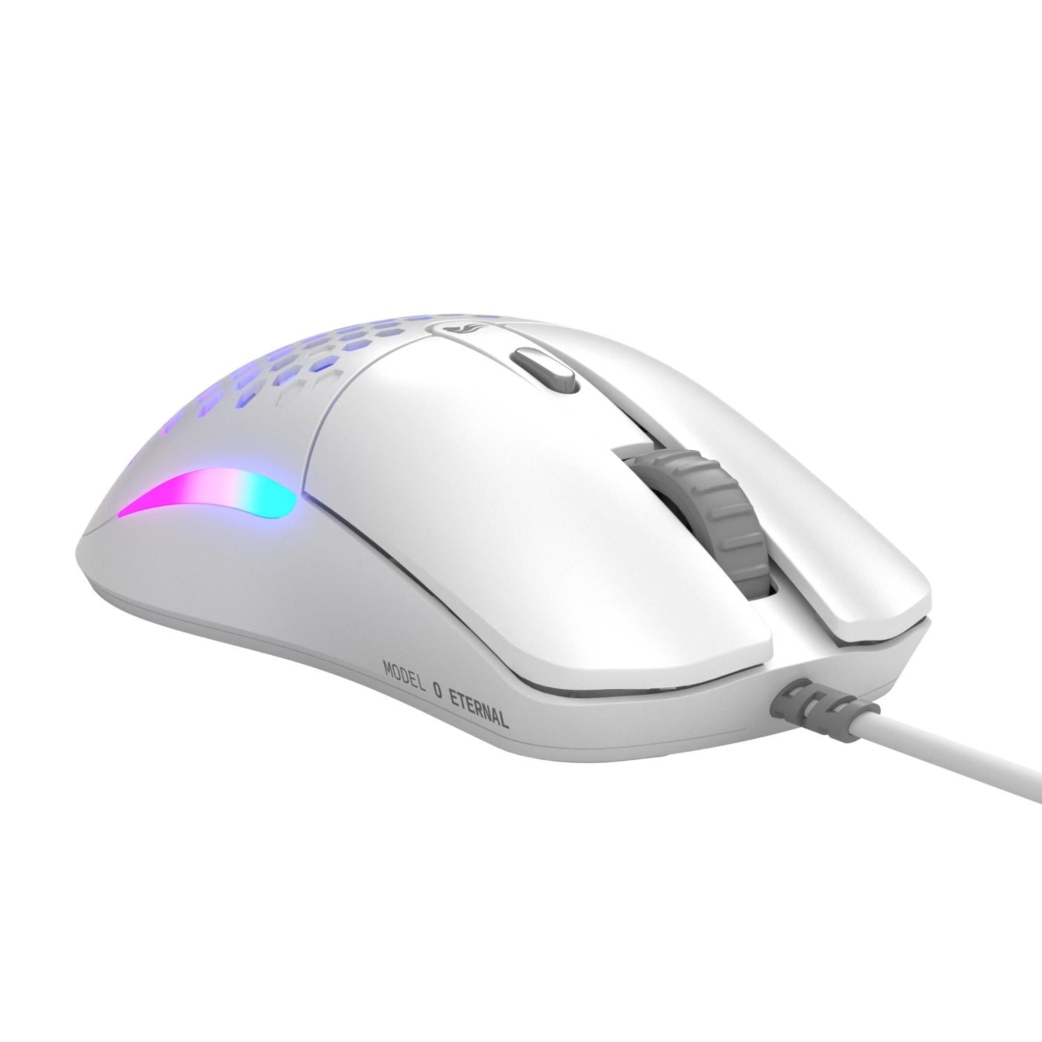 Glorious Model O Eternal RGB Wired Gaming Mouse (White)