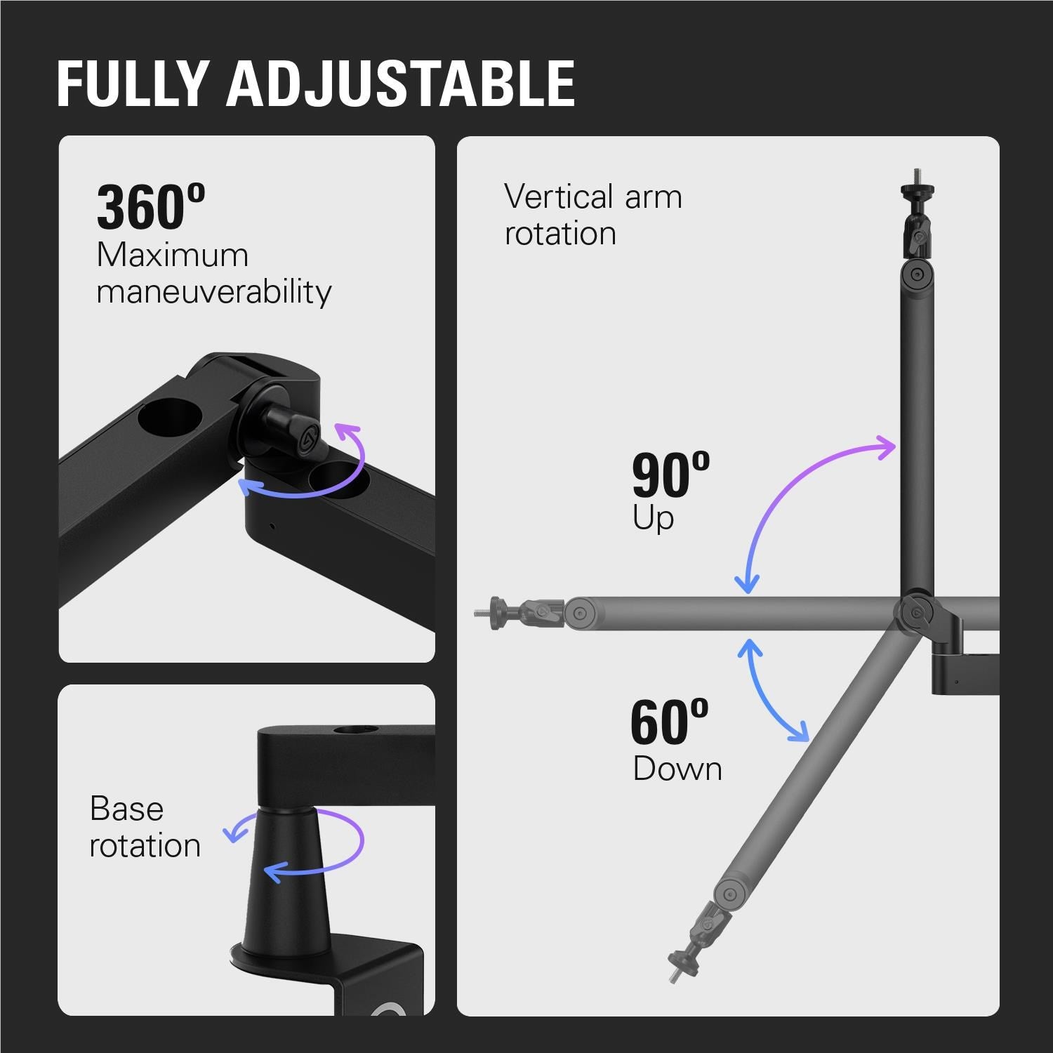 Elgato Wave Mic Arm LP (Black)