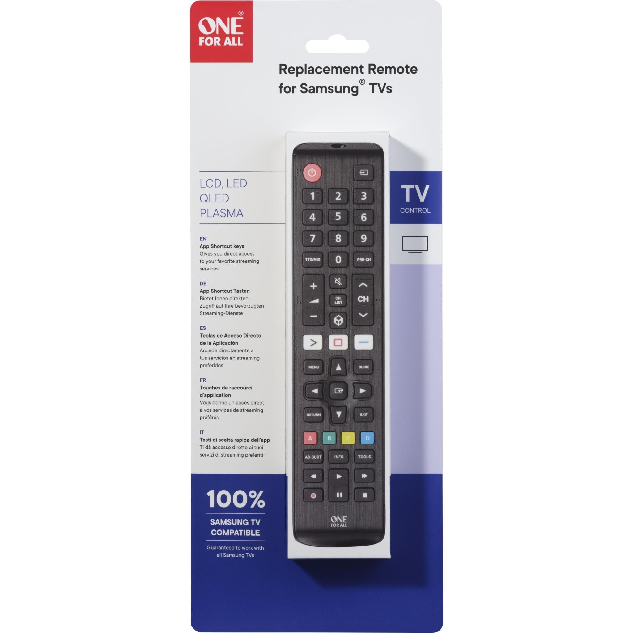 One For All Samsung Replacement TV Remote
