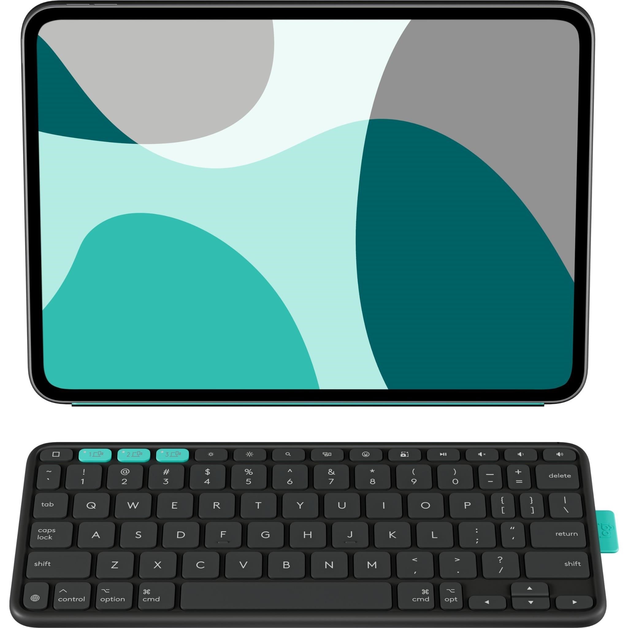 Logitech Flip Folio for iPad Pro 11' M4 & Air 11' M4/M3/M2 & 5th Gen (Graphite)