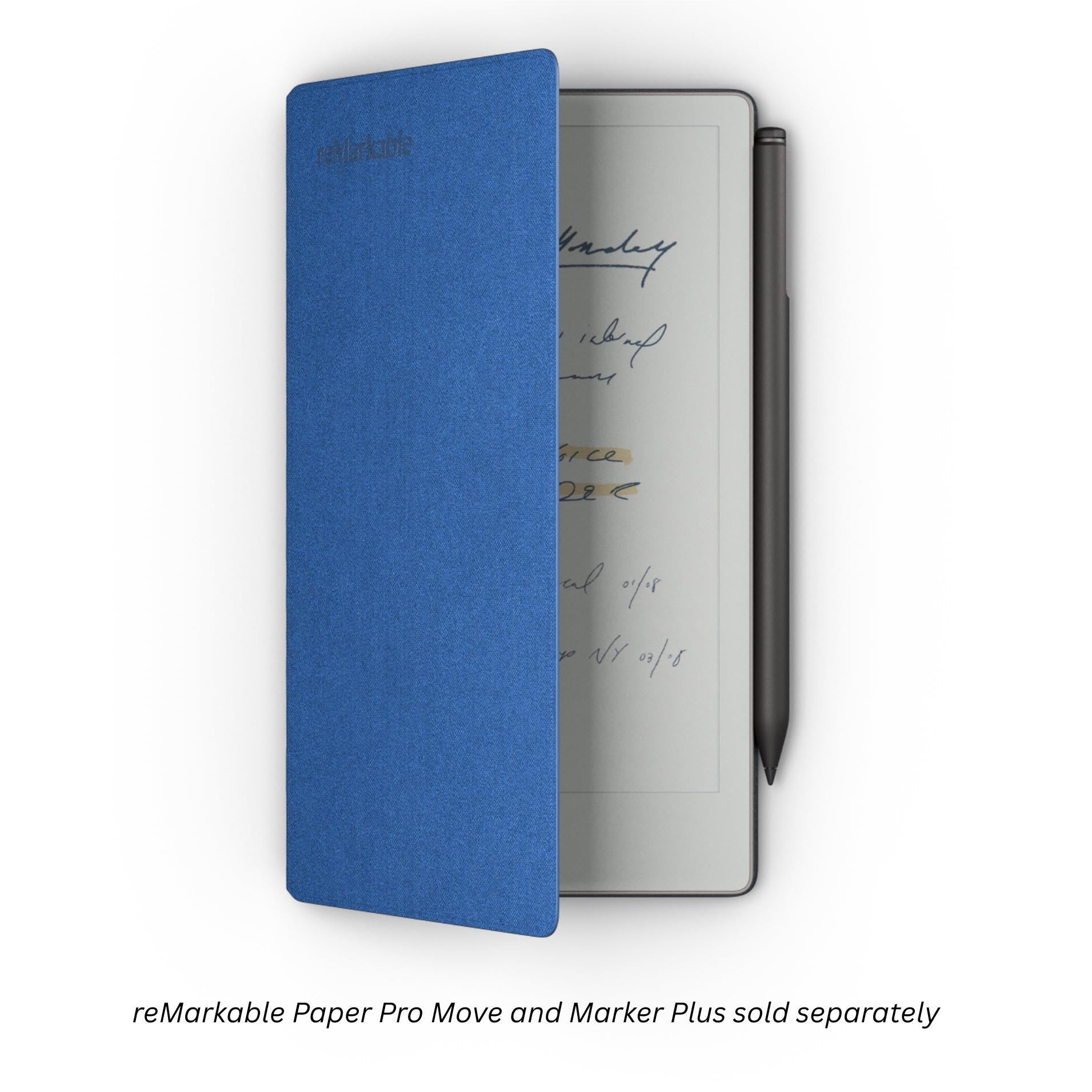 reMarkable Book Folio Pro Mosaic Weave for reMarkable Paper Pro Move (Cobalt)